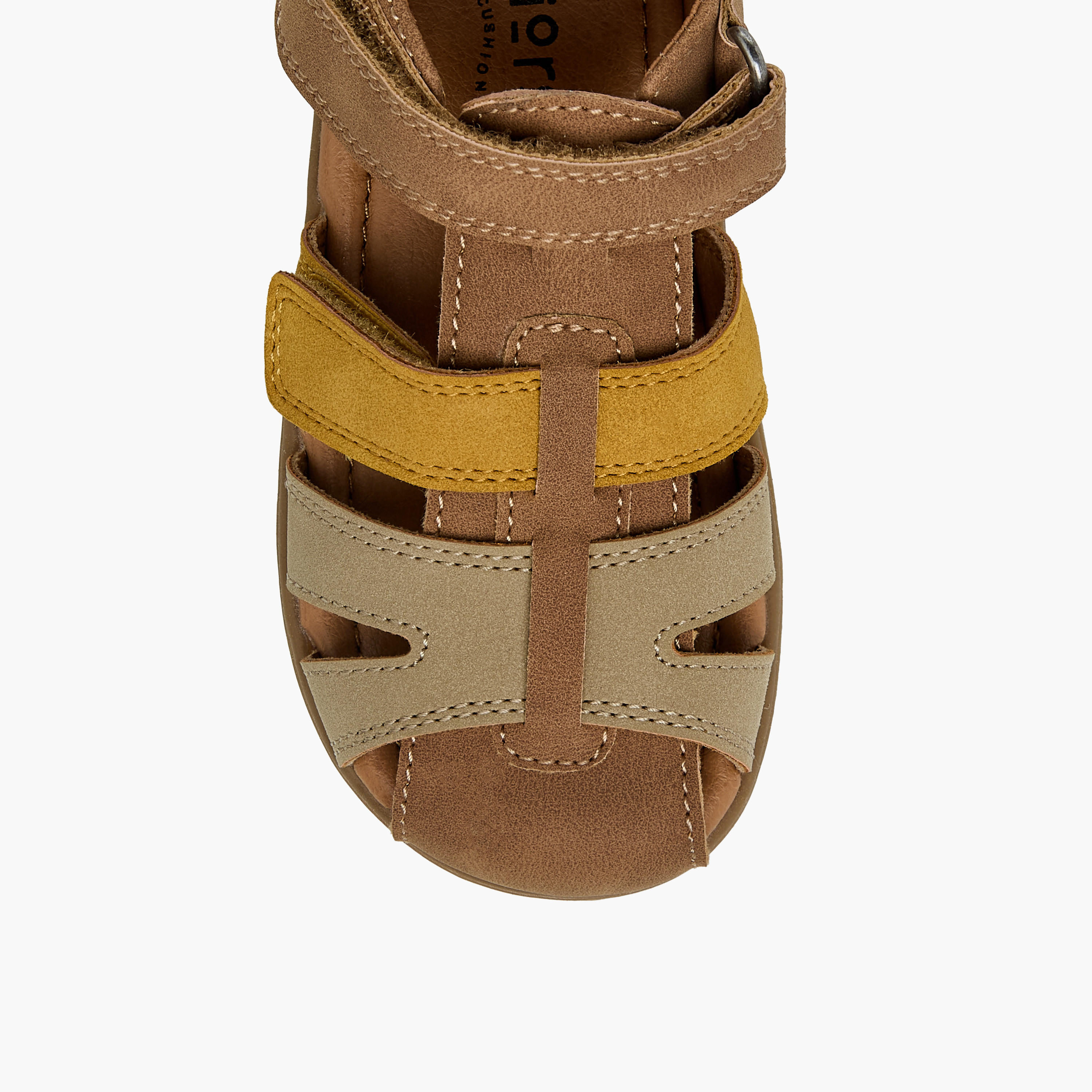 Juniors Boys Hook & Loop Sandals-boys-shoes-sandals-image-3