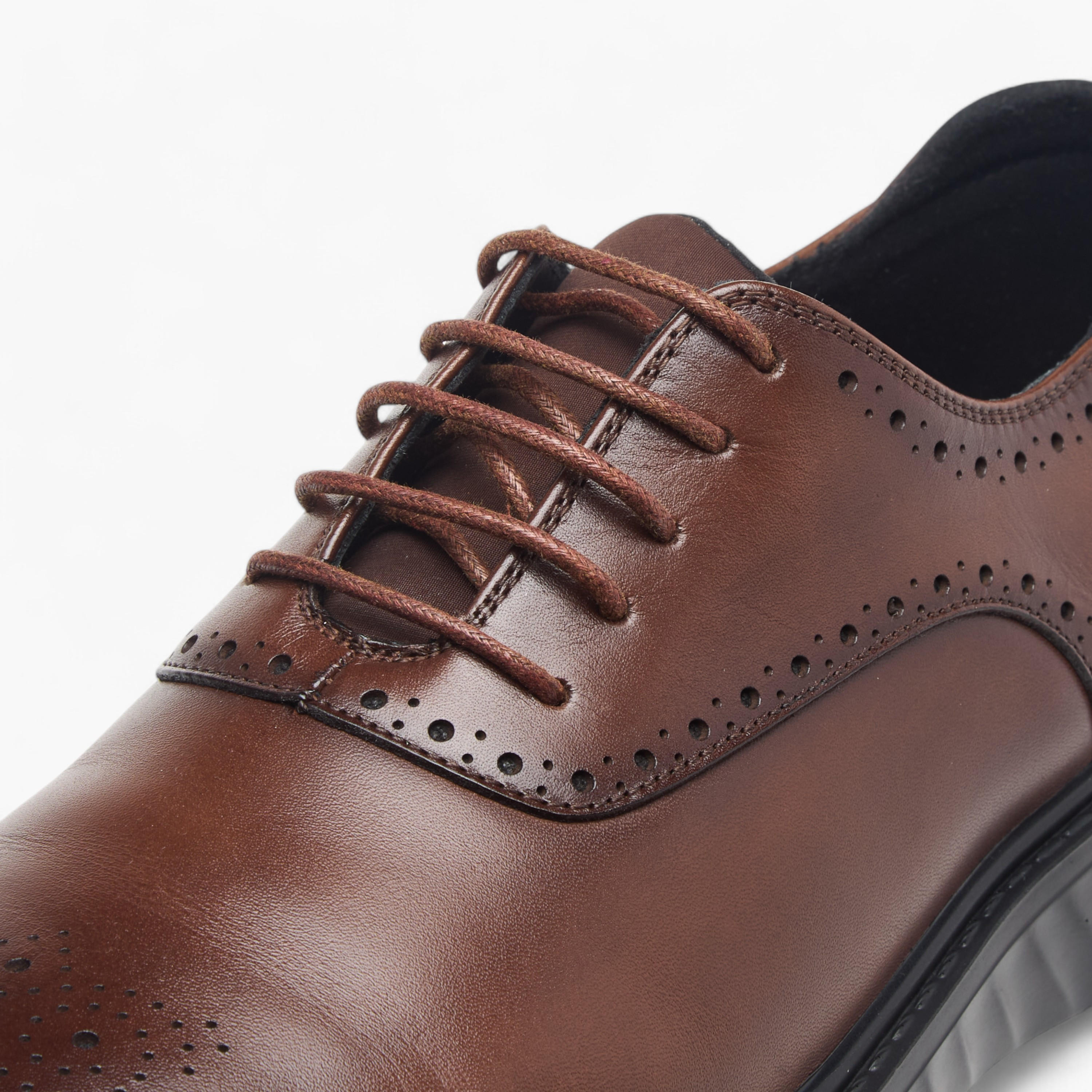 حذاء أكسفورد جلد مثقب برباط من لو كونفورت-men-shoes-formalshoes-image-4