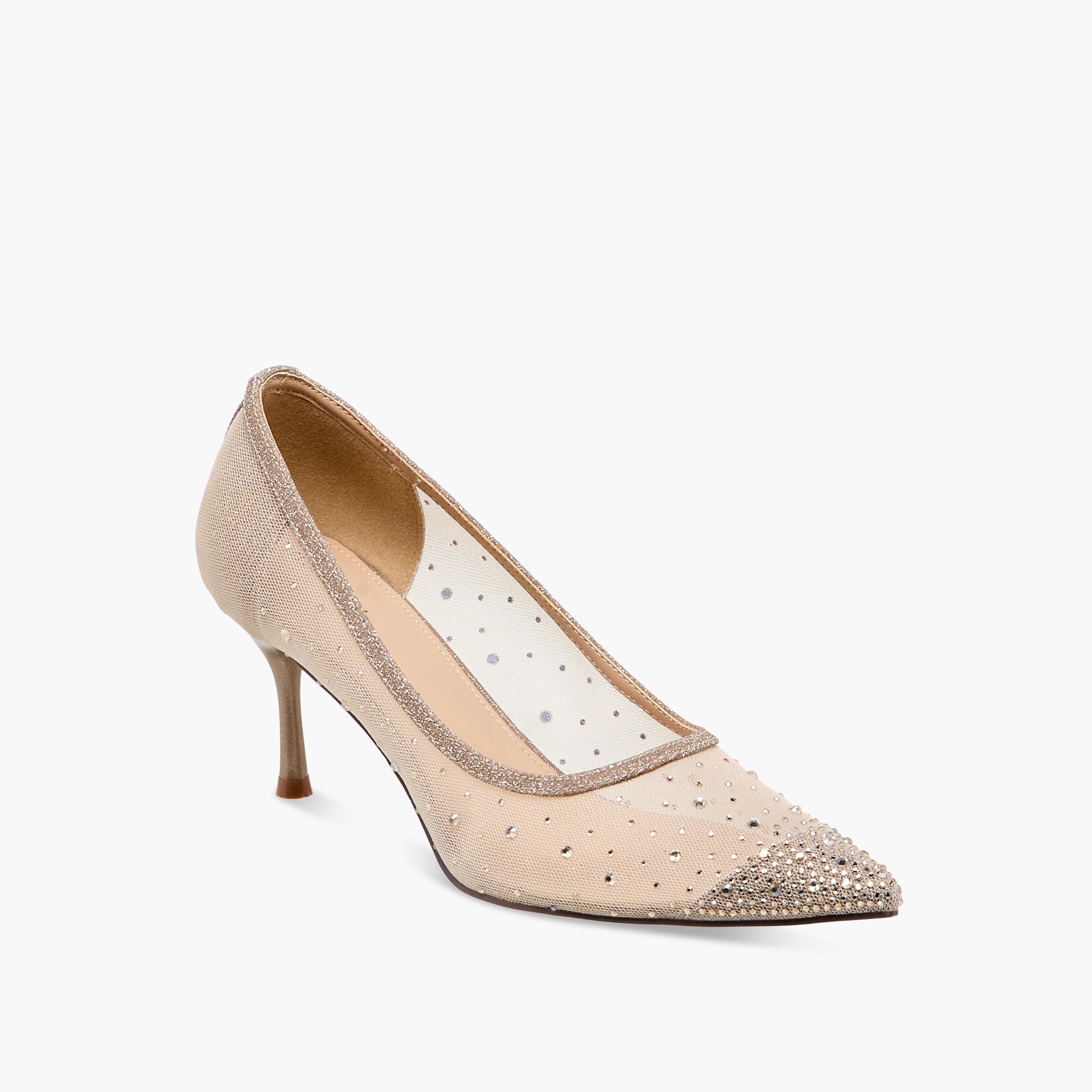 Flora Bella Women Embellished Stiletto Heel Pumps-women-shoes-heels-image-2