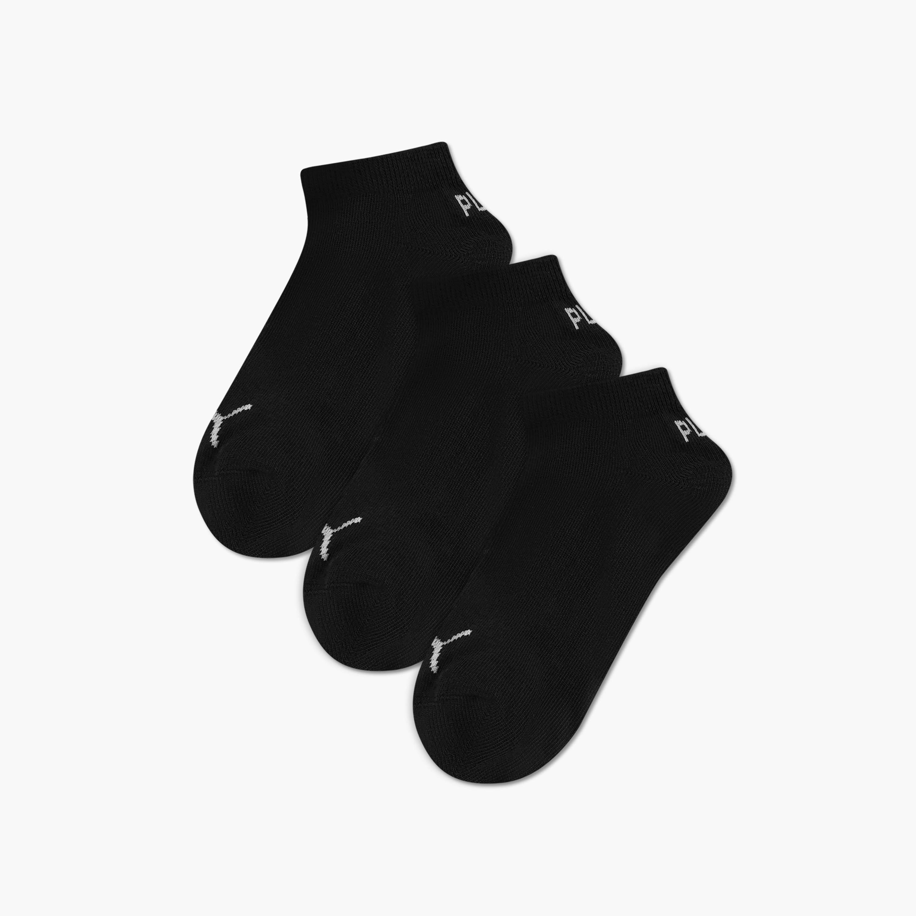 طقم 3 جوارب رياضية غير مرئية بطبعات للأطفال من بوما - 194010001200-girls-accessories-socks-image-1