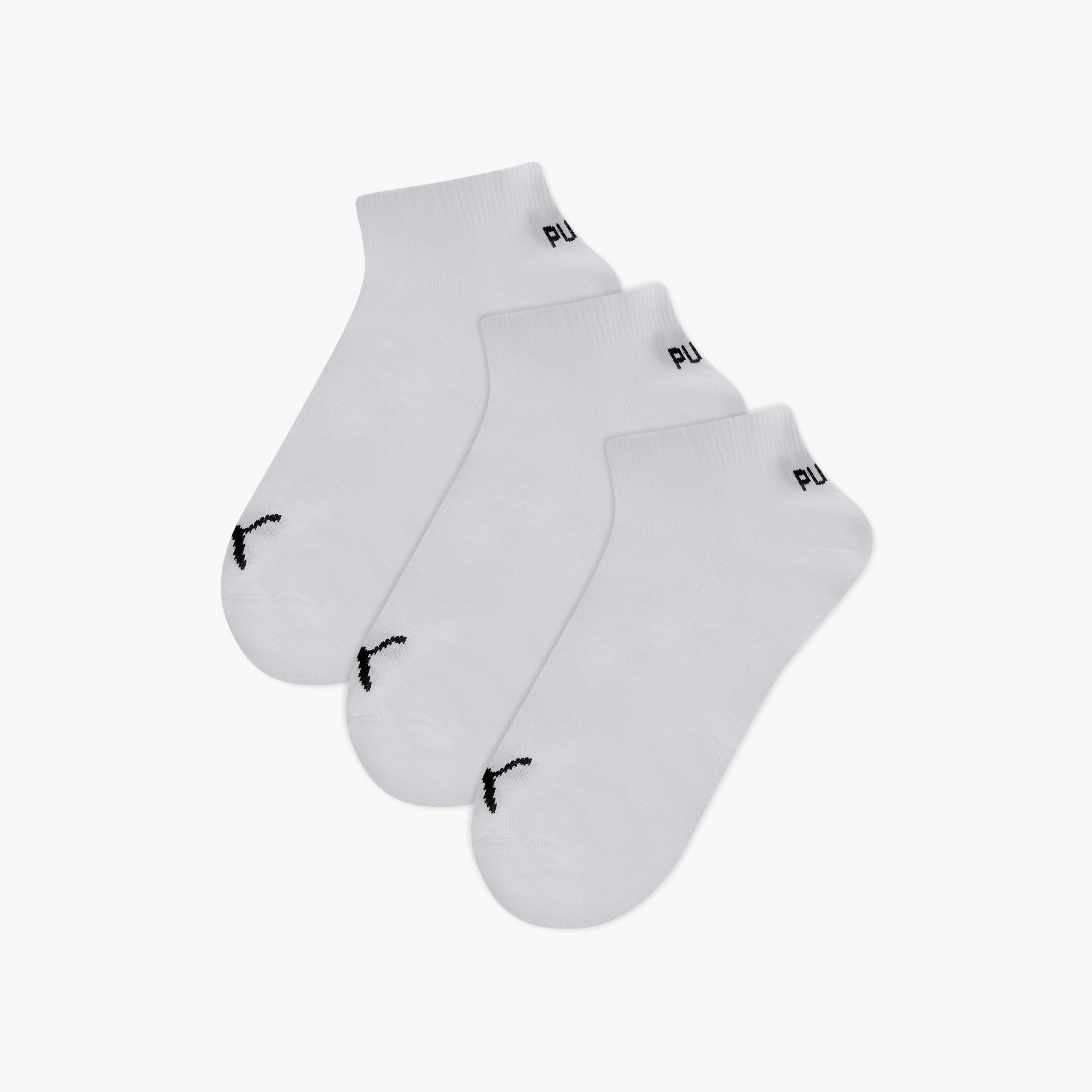 طقم 3 جوارب رياضية غير مرئية بطبعات للأطفال من بوما - 194010001300-girls-accessories-socks-image-1