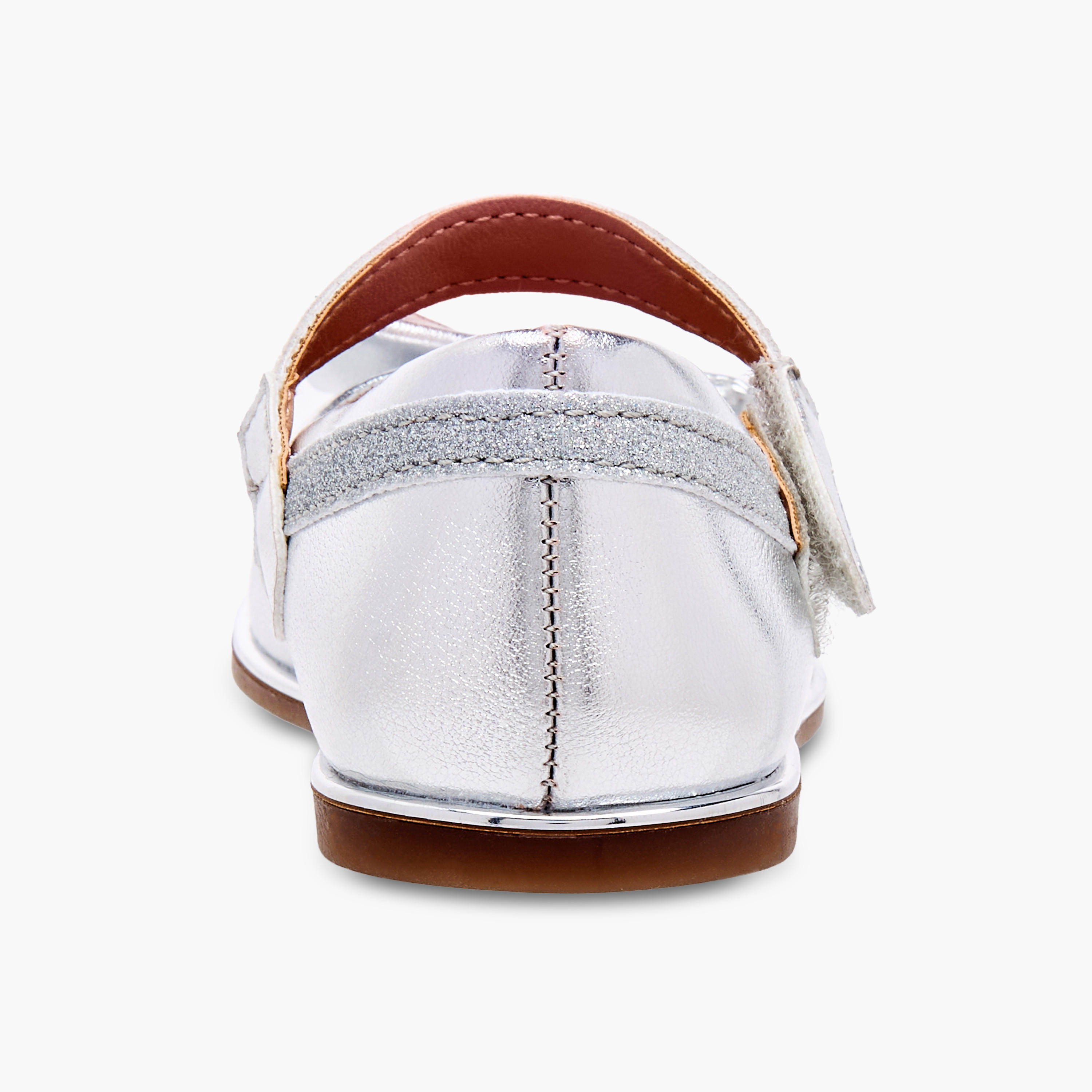 Barefeet Bow Embellished Mary Jane Shoes with Hook and Loop Closure-girls-shoes-maryjanes-image-5