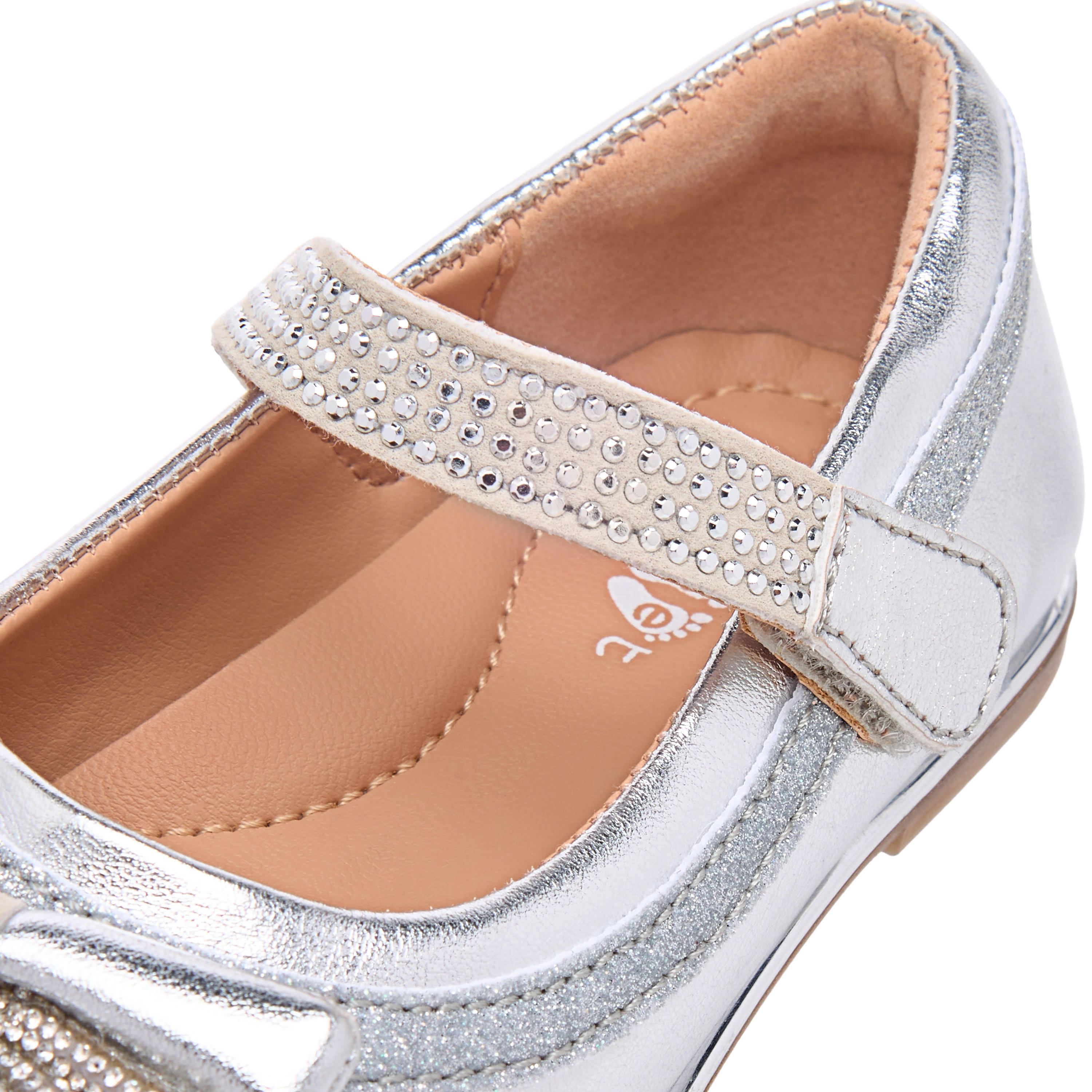 Barefeet Bow Embellished Mary Jane Shoes with Hook and Loop Closure-girls-shoes-maryjanes-image-6