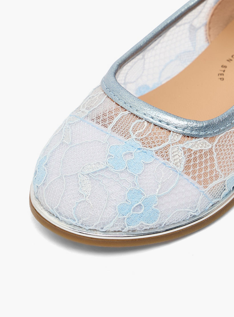 حذاء باليرينا دانتيل أنيق للفتيات من بيرفيت-girls-shoes-ballerinas-image-6