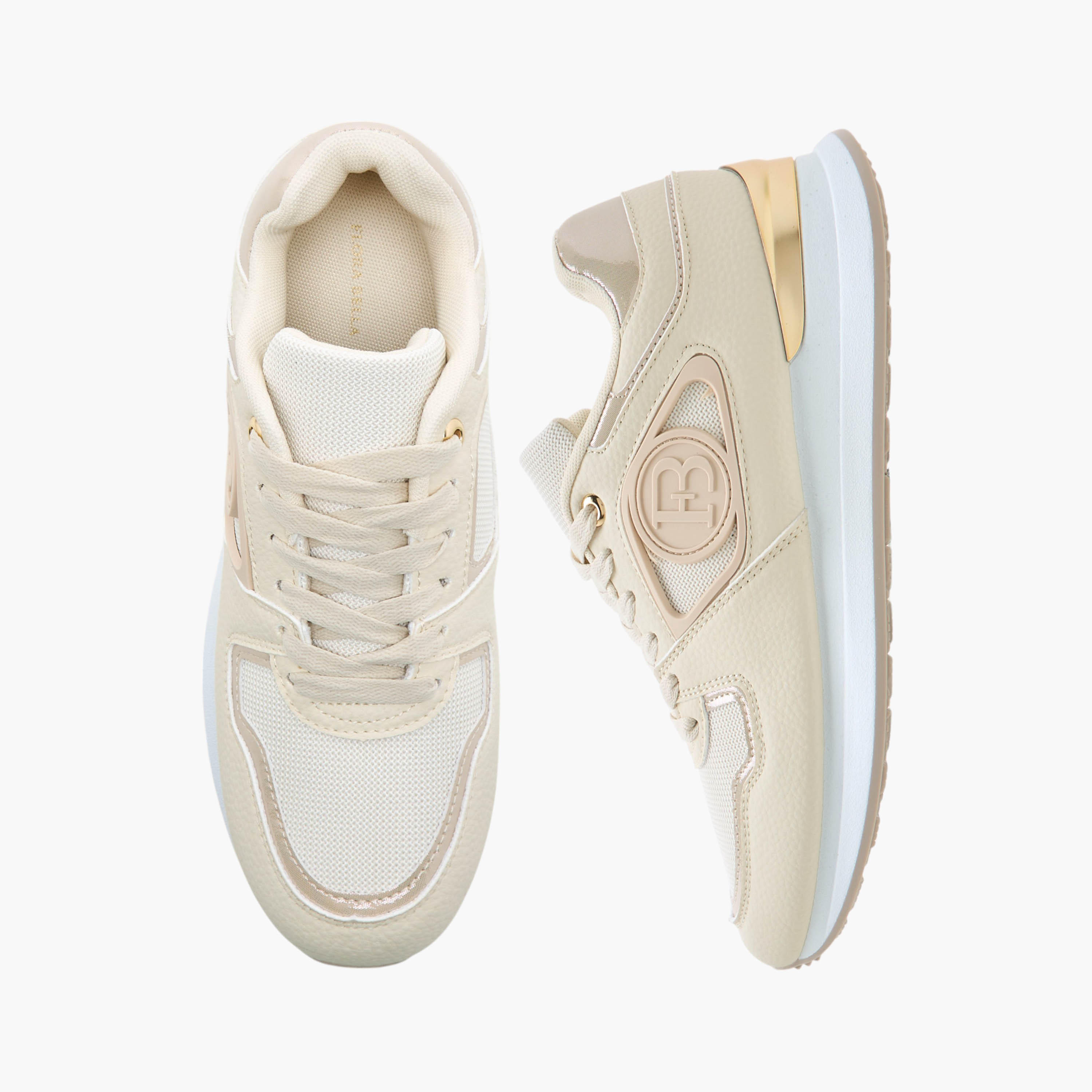 Flora Bella Panelled Lace-Up Sneakers-women-shoes-sneakers-image-1