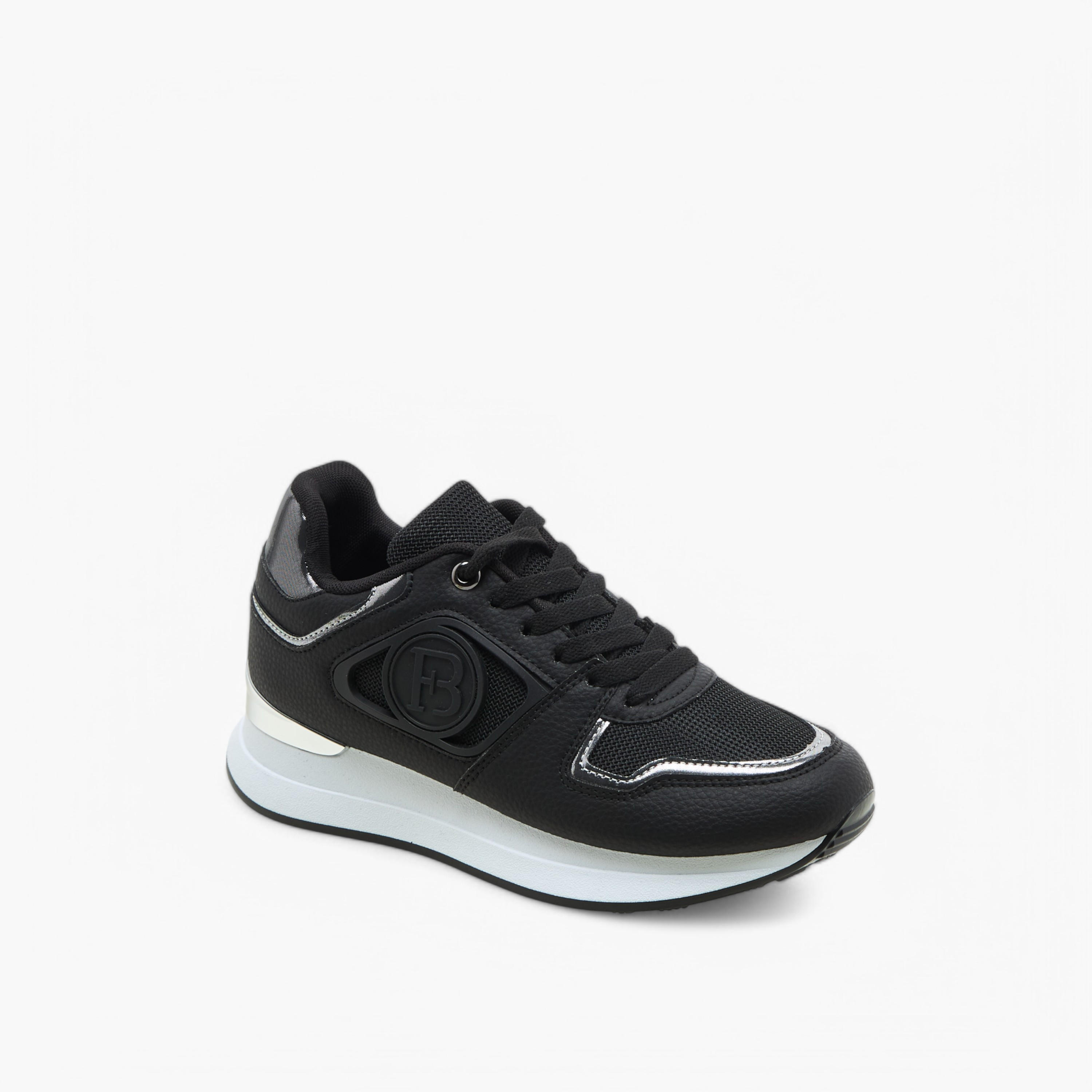 Flora Bella Panelled Lace-Up Sneakers-women-shoes-sneakers-image-2