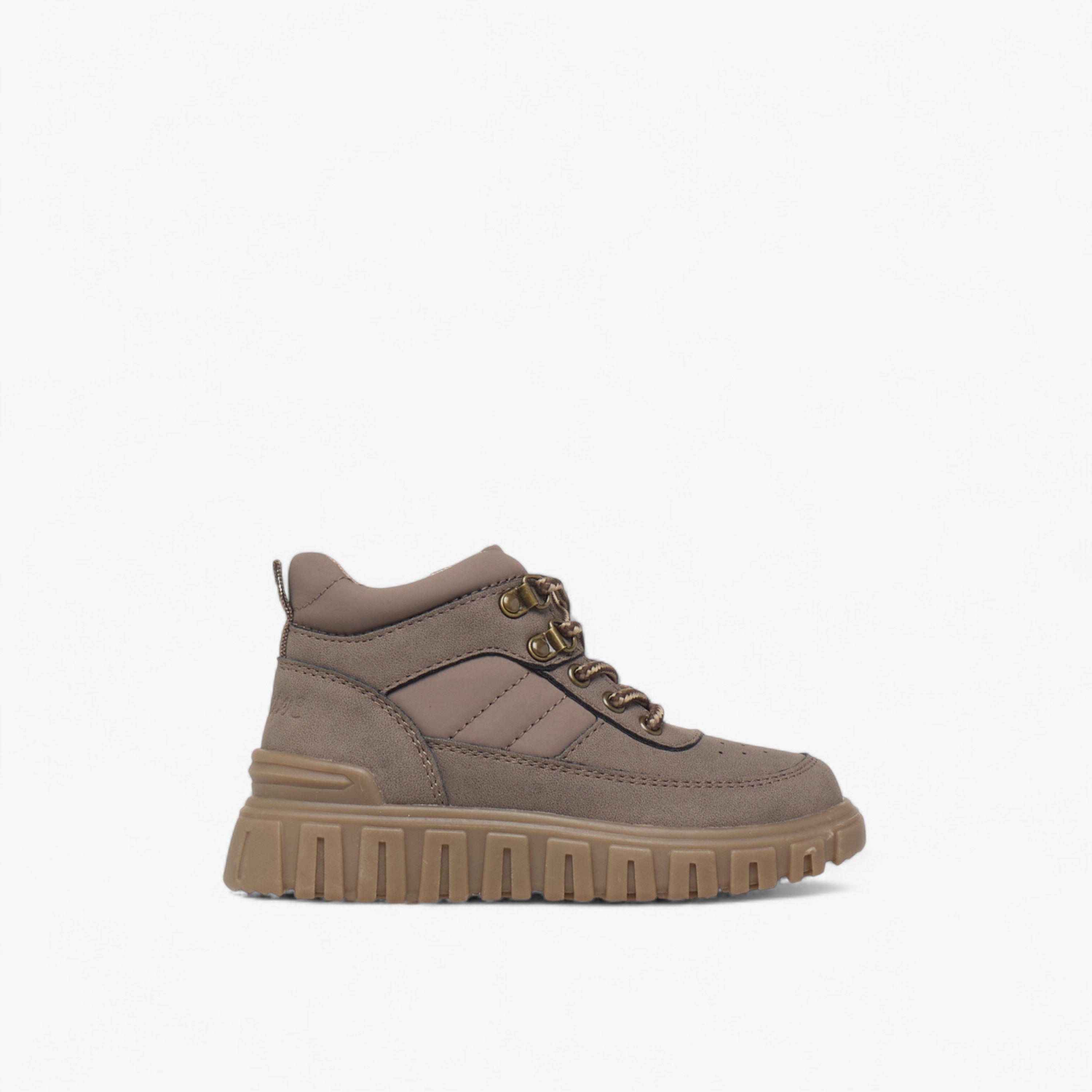 Lee Cooper Boys' Panelled Ankle Boots with Zip Closure-boys-shoes-boots-image-3