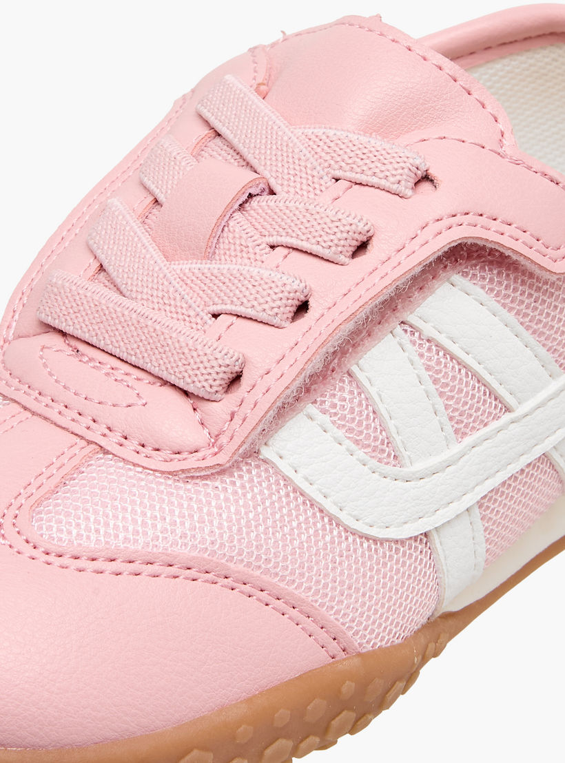 Juniors Girls Panelled Sneakers-girls-shoes-sneakers-image-4