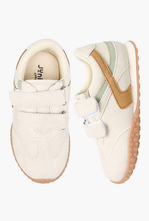حذاء سنيكرز طول الكاحل بشريط إغلاق لاصق للأولاد من جونيورز-boys-shoes-sneakers-image-1