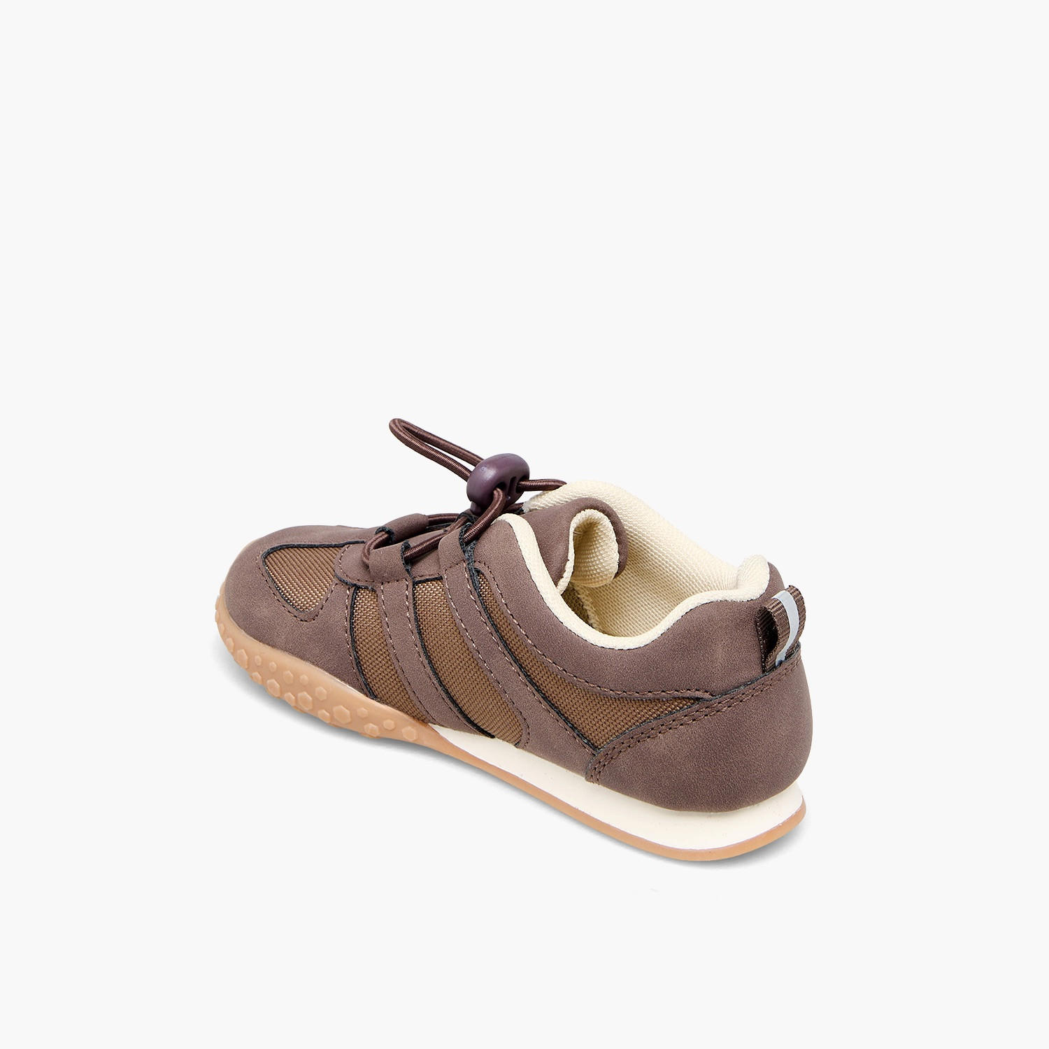 Juniors Boys Panelled Toggle Lace Ankle Sneakers-boys-shoes-sneakers-image-4