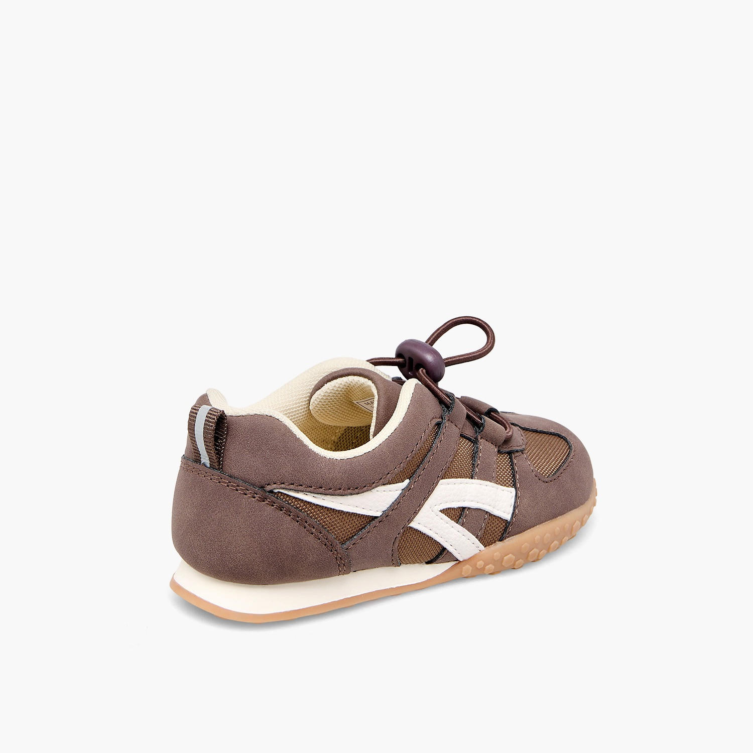 Juniors Boys Panelled Toggle Lace Ankle Sneakers-boys-shoes-sneakers-image-5