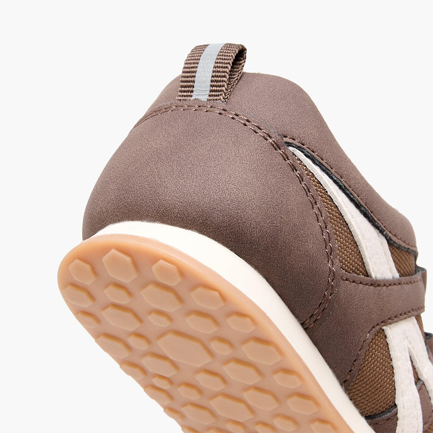 Juniors Boys Panelled Toggle Lace Ankle Sneakers-boys-shoes-sneakers-image-8