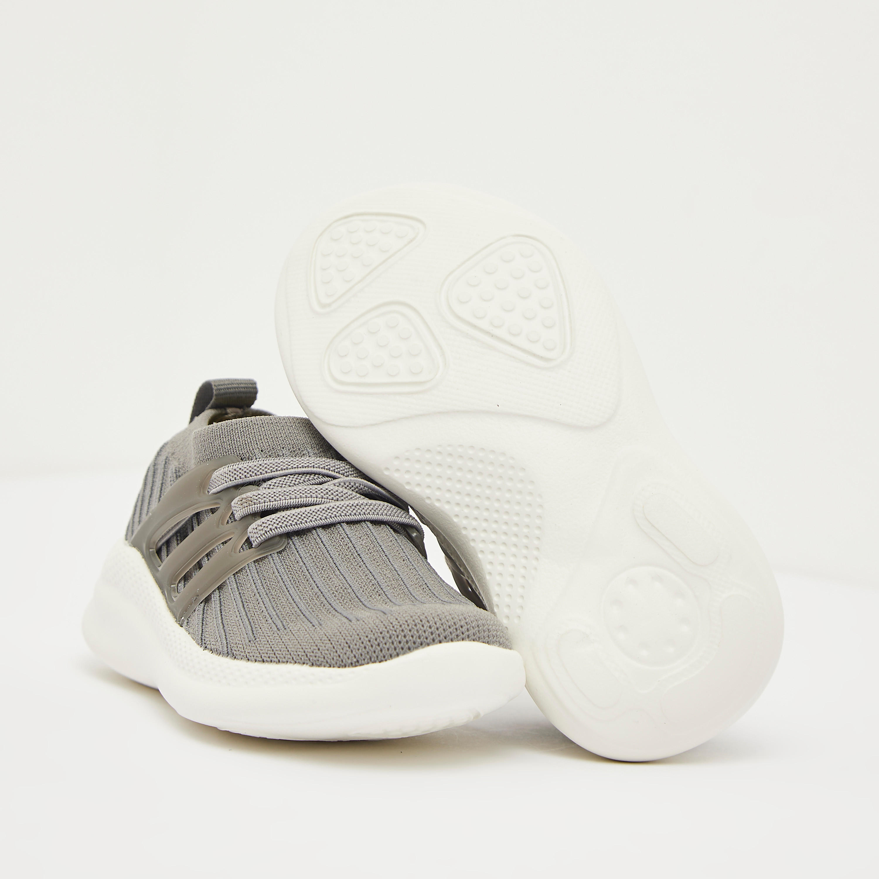 Dash Steady Textured Slip-On Walking Shoes with Pull Tab - INU-sports-boys-shoes-image-3