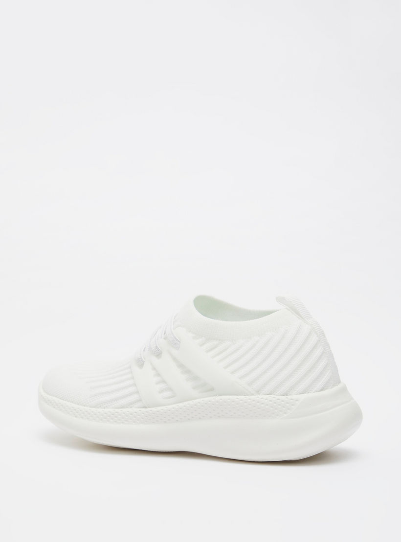 Dash Kids Textured Slip-On Walking Shoes-girls-shoes-sports-image-3