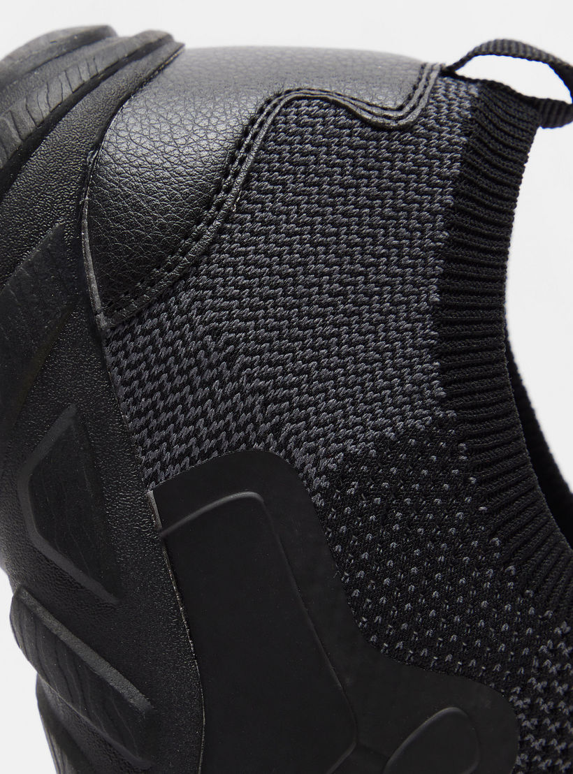 Dash Textured Slip-On Walking Shoes with Cushioning-sports-men-shoes-image-4