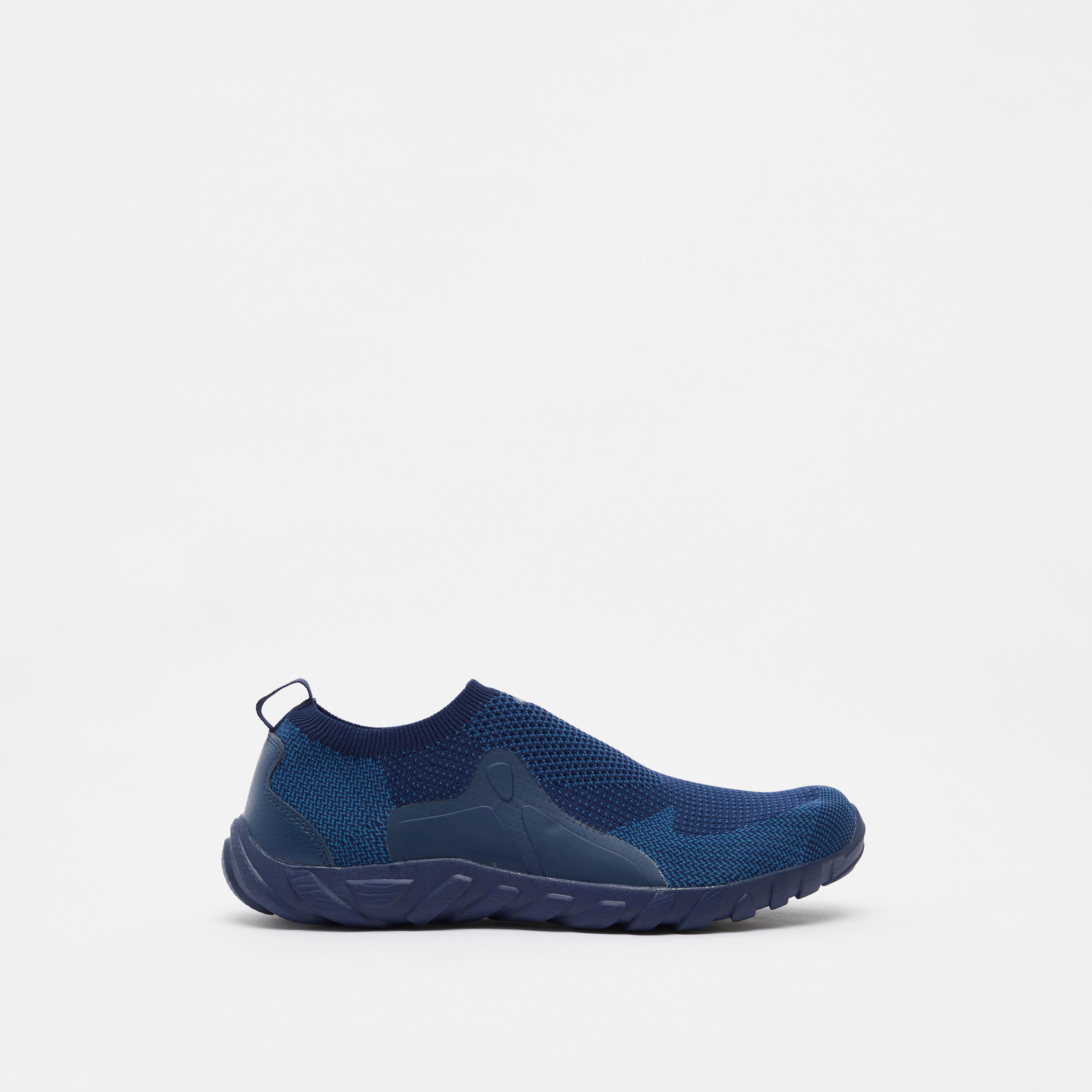 Dash Textured Slip-On Walking Shoes with Cushioning-sports-men-shoes-image-2