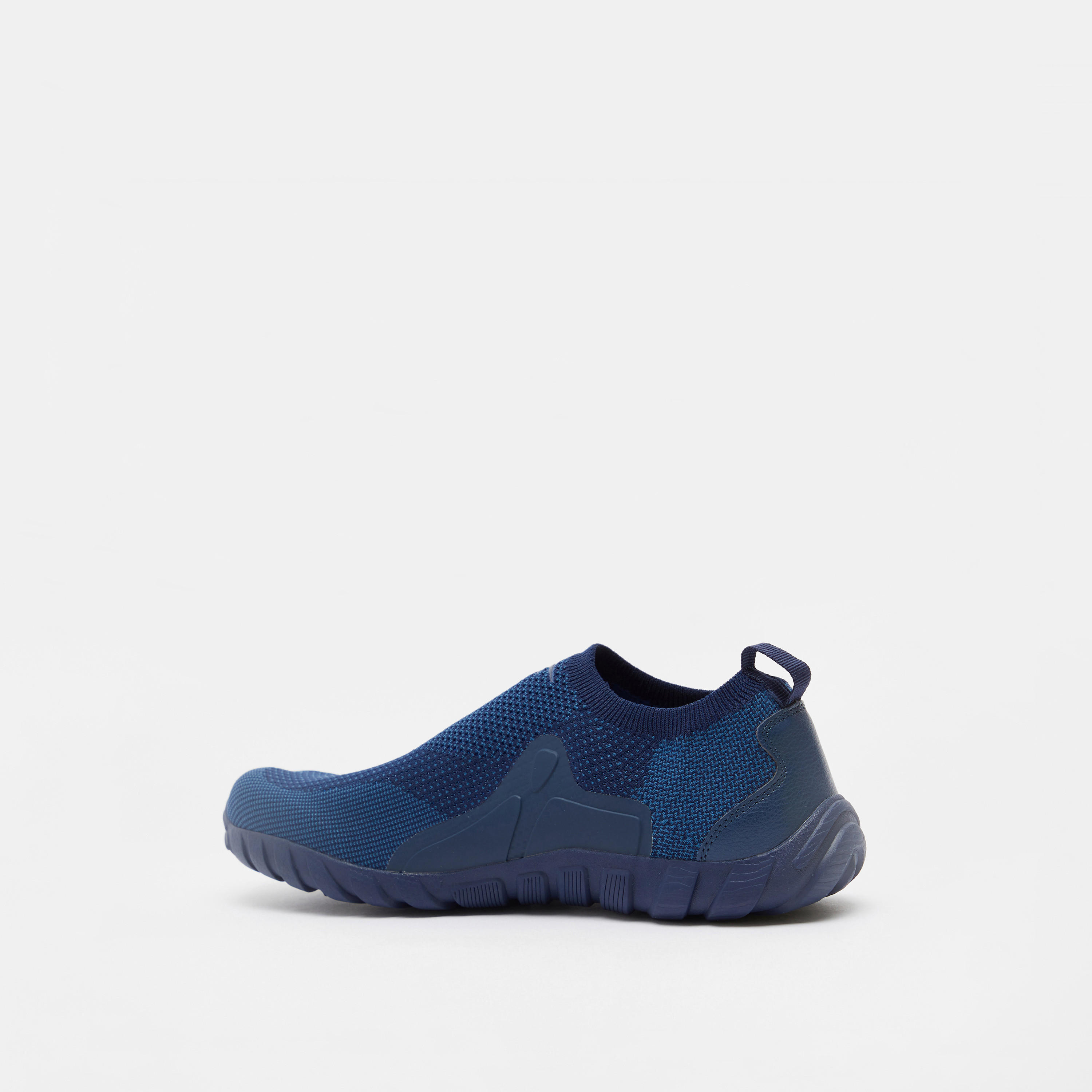 Dash Textured Slip-On Walking Shoes with Cushioning-sports-men-shoes-image-3