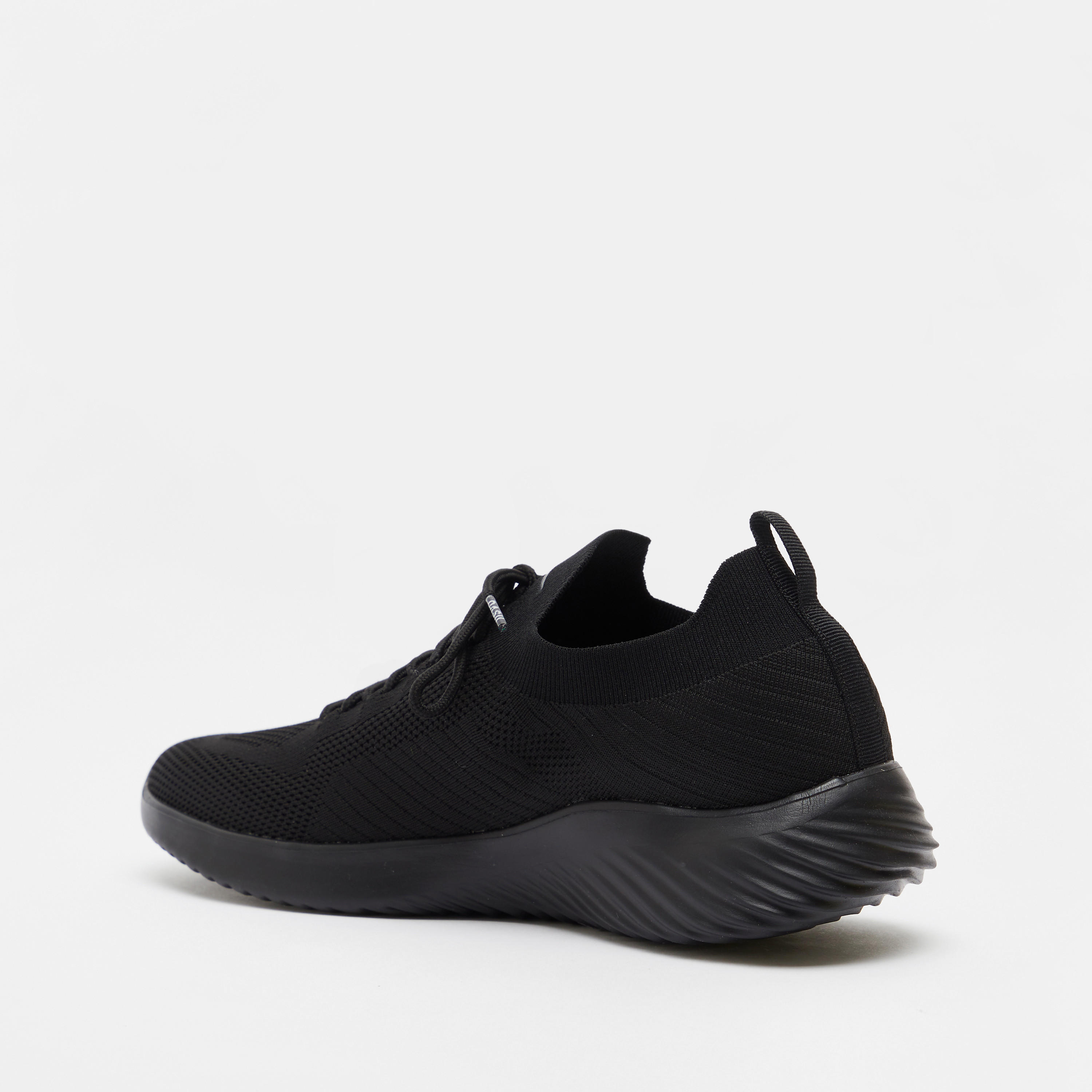 Dash Textured Lace-Up Running Shoes-sports-men-shoes-image-3