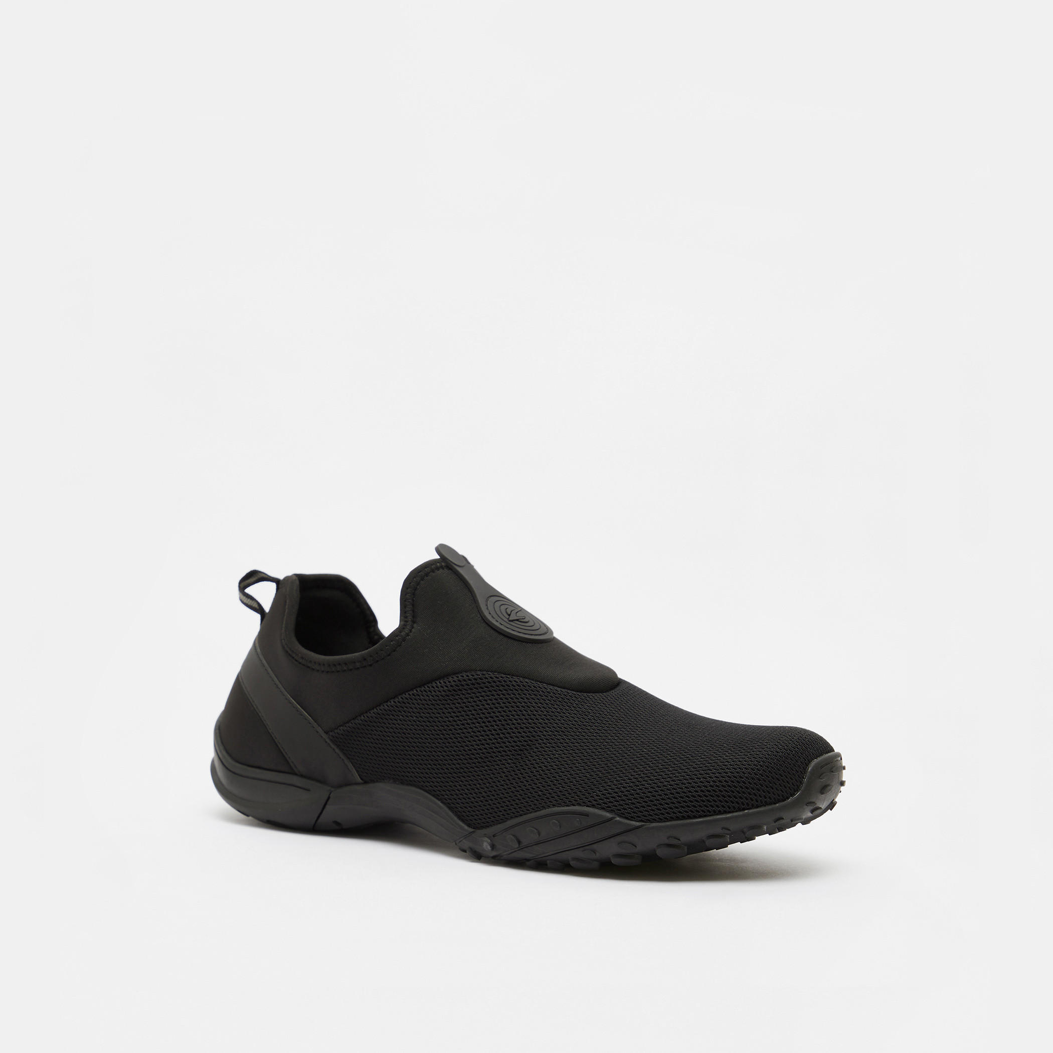 Dash Textured Slip-On Lightweight Walking Shoes-sports-men-shoes-image-2