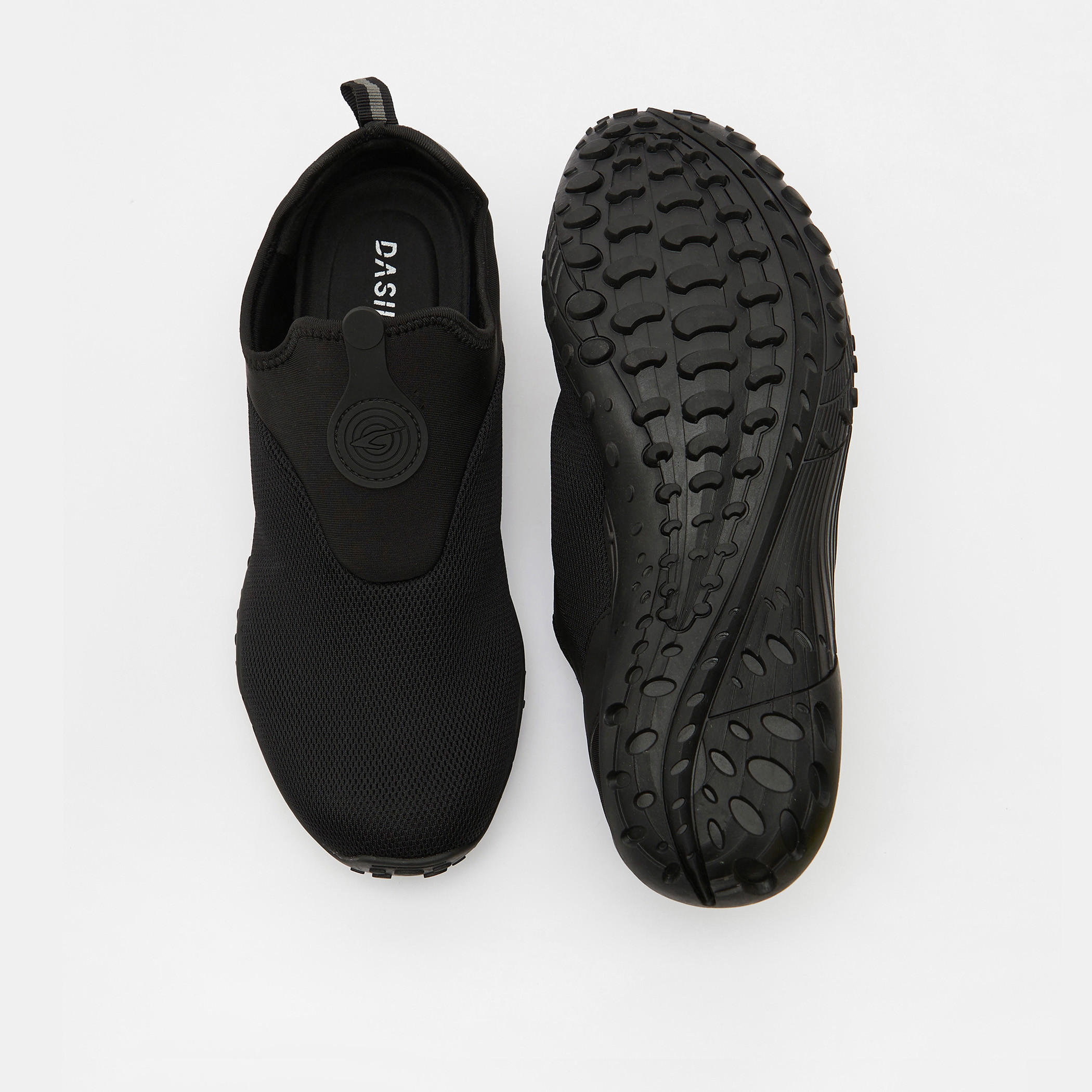 Dash Textured Slip-On Lightweight Walking Shoes-sports-men-shoes-image-5