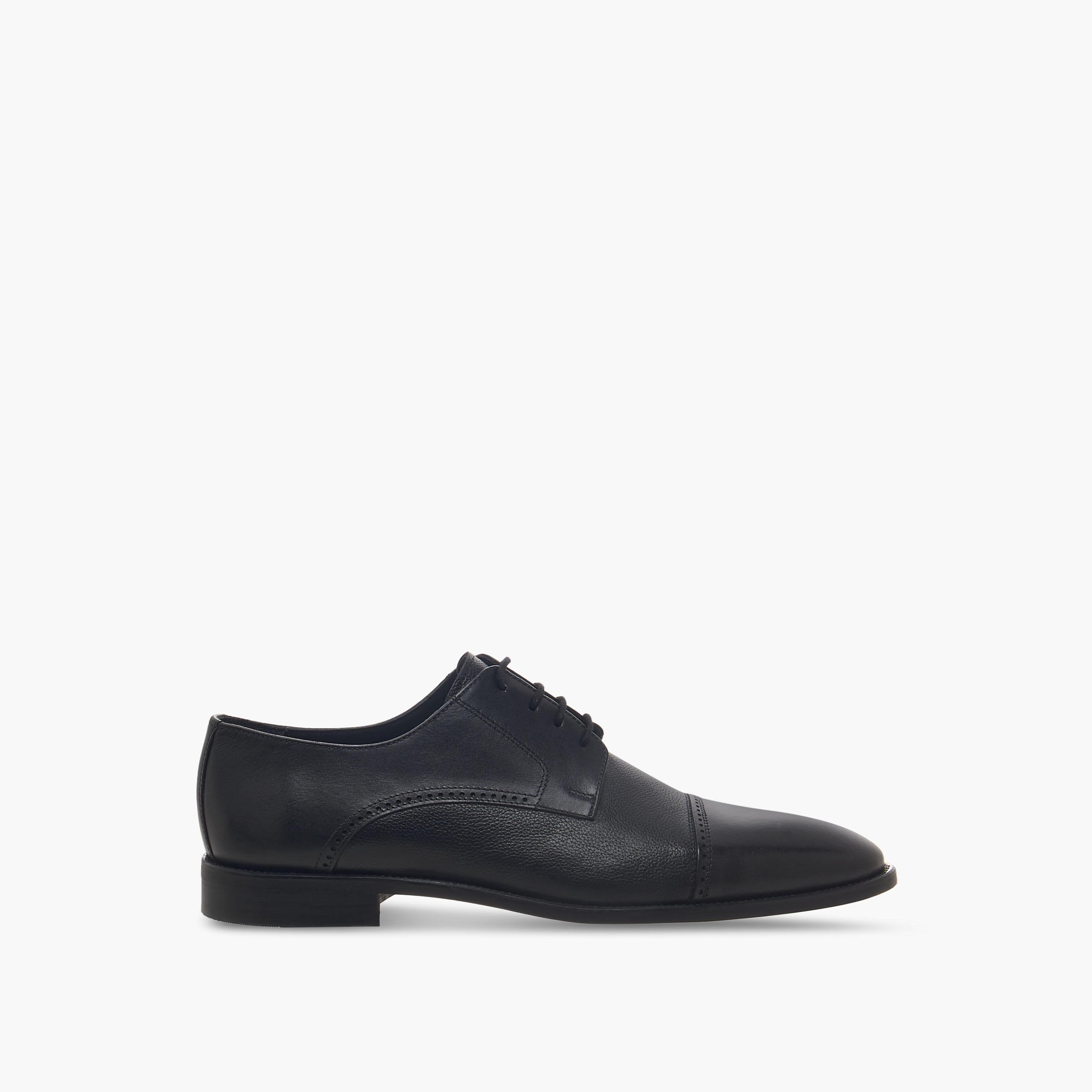 Duchini Men Genuine Leather Lace-Up Derby Shoes-men-shoes-formalshoes-image-3
