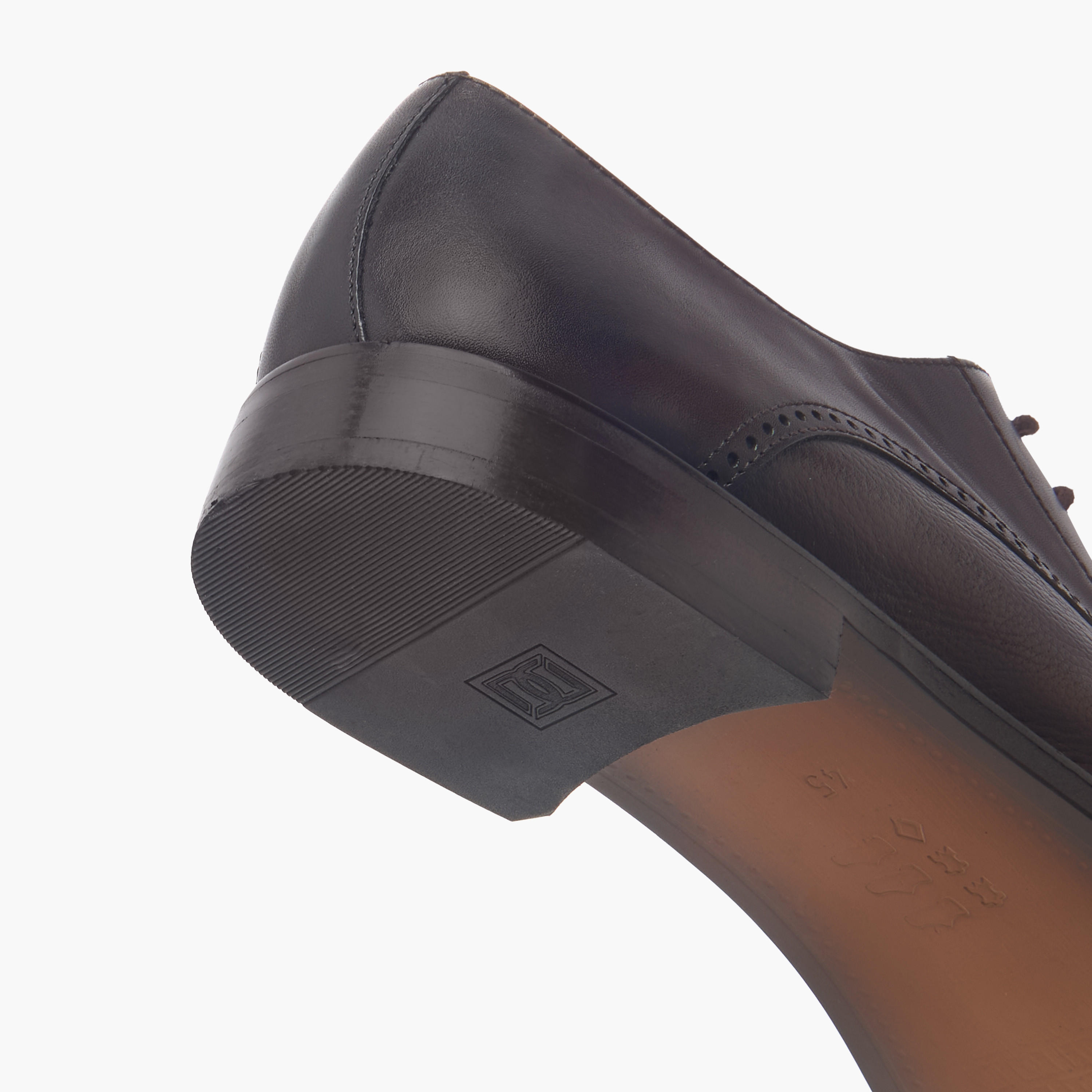Duchini Men Genuine Leather Lace-Up Derby Shoes-men-shoes-formalshoes-image-5