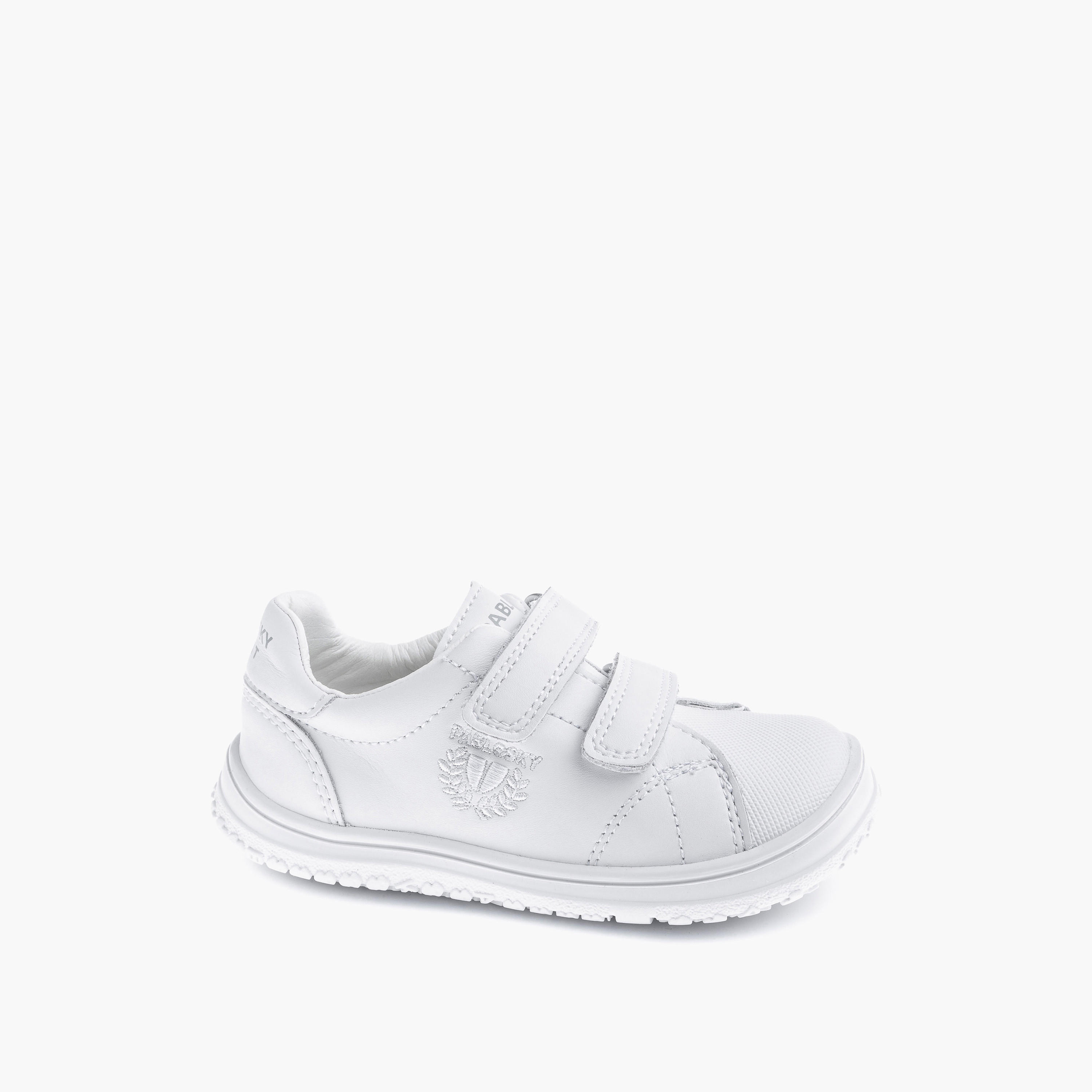 Pablosky Girls' Logo Print Sneakers with Hook and Loop Closure - 200000-baby-girls-shoes-closedshoes-image-1