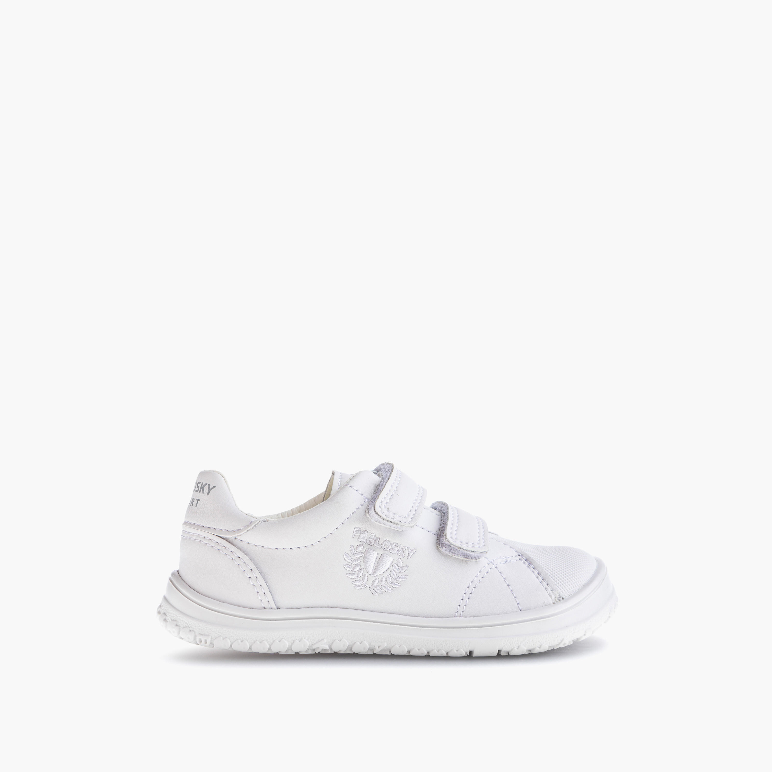 Pablosky Girls' Logo Print Sneakers with Hook and Loop Closure - 200000-baby-girls-shoes-closedshoes-image-2