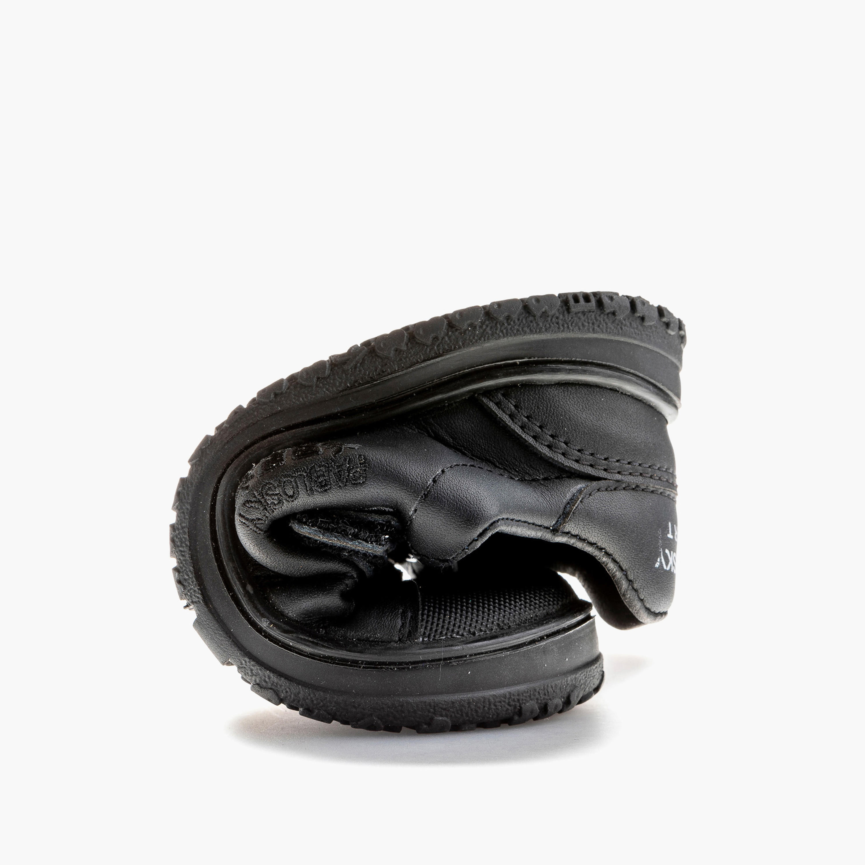 حذاء مدرسي بشريط إغلاق لاصق وطبعات شعار للأولاد من بابلوسكي - 200010-J-girls-shoes-schoolshoes-image-6