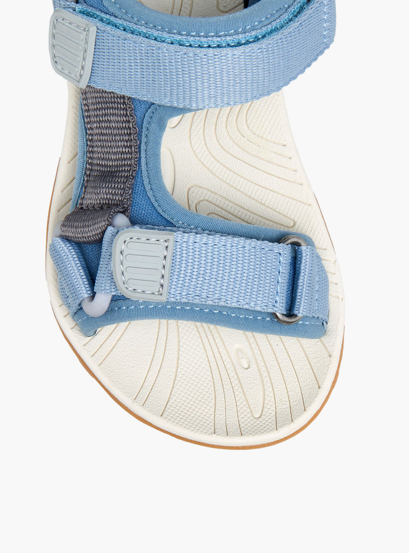 Juniors Boys Hook & Loop Floaters-boys-shoes-sandals-image-4