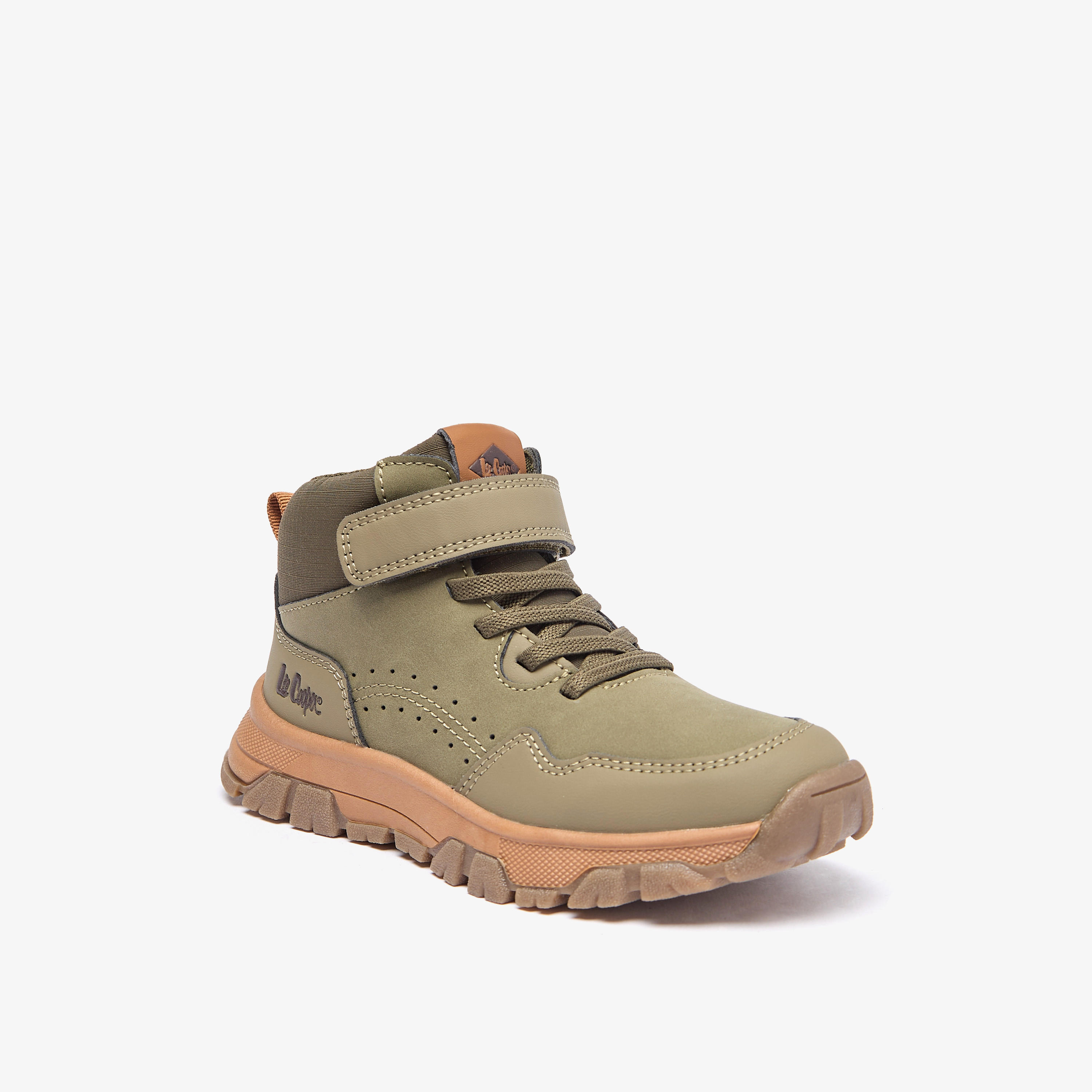 بوت بِألواح وشريط إغلاق لاصق للأولاد من لي كوبر-boys-shoes-boots-image-1