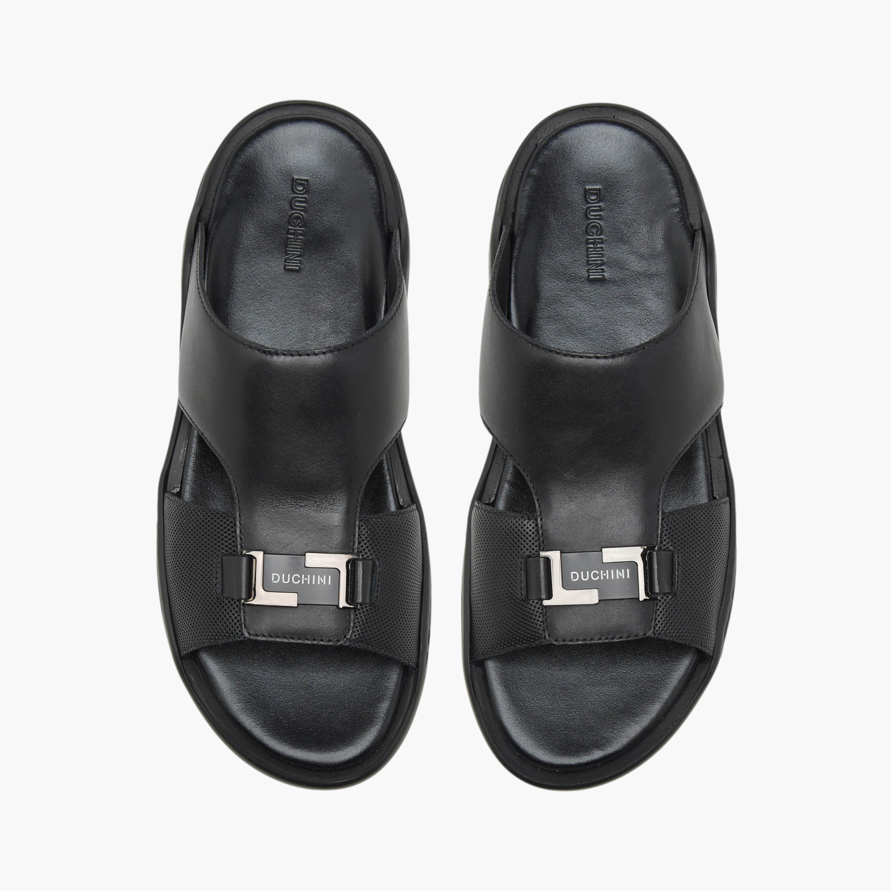 صندل سادة مريح سهل الارتداء للرجال من دوتشيني-men-shoes-sandals-image-1