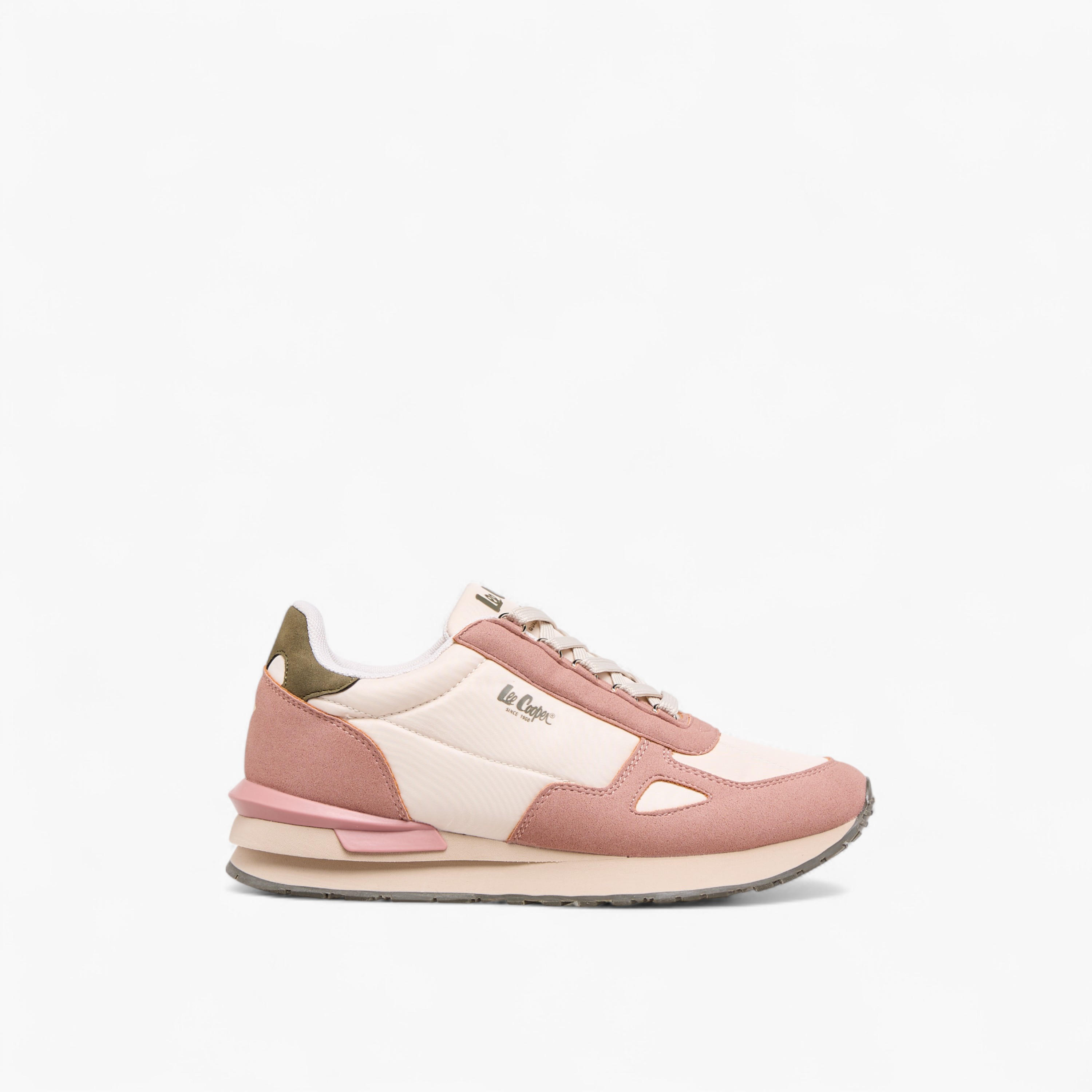 Lee Cooper Women's Panelled Lace-Up Sneakers-women-shoes-sneakers-image-3