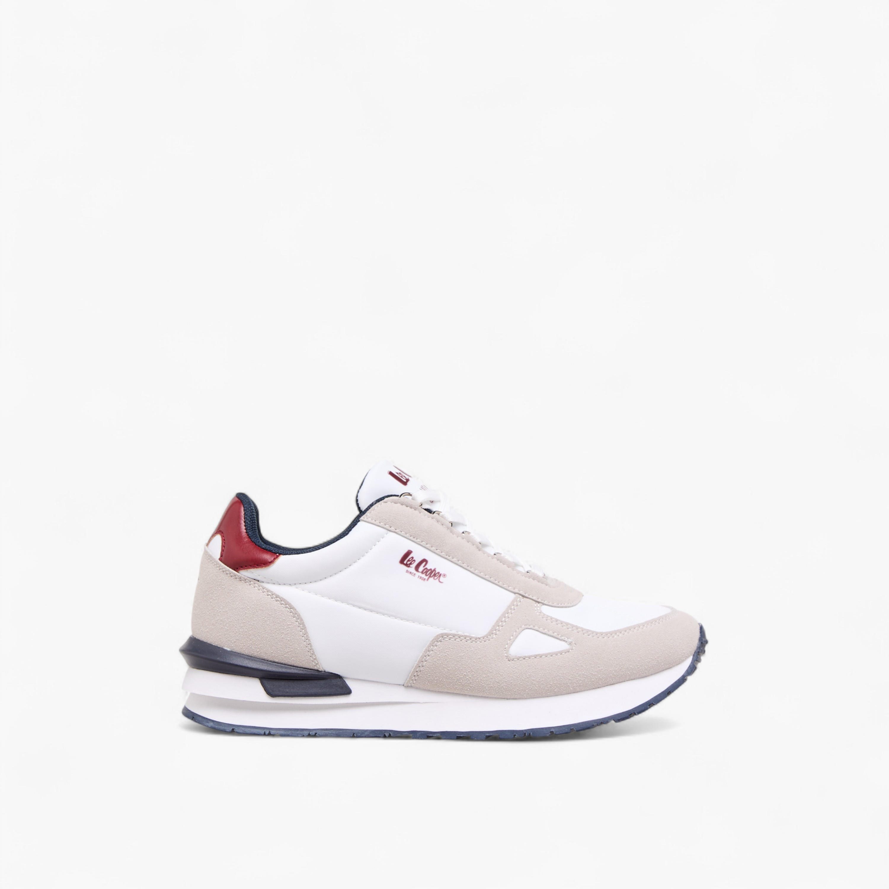 Lee Cooper Women's Panelled Lace-Up Sneakers-women-shoes-sneakers-image-3