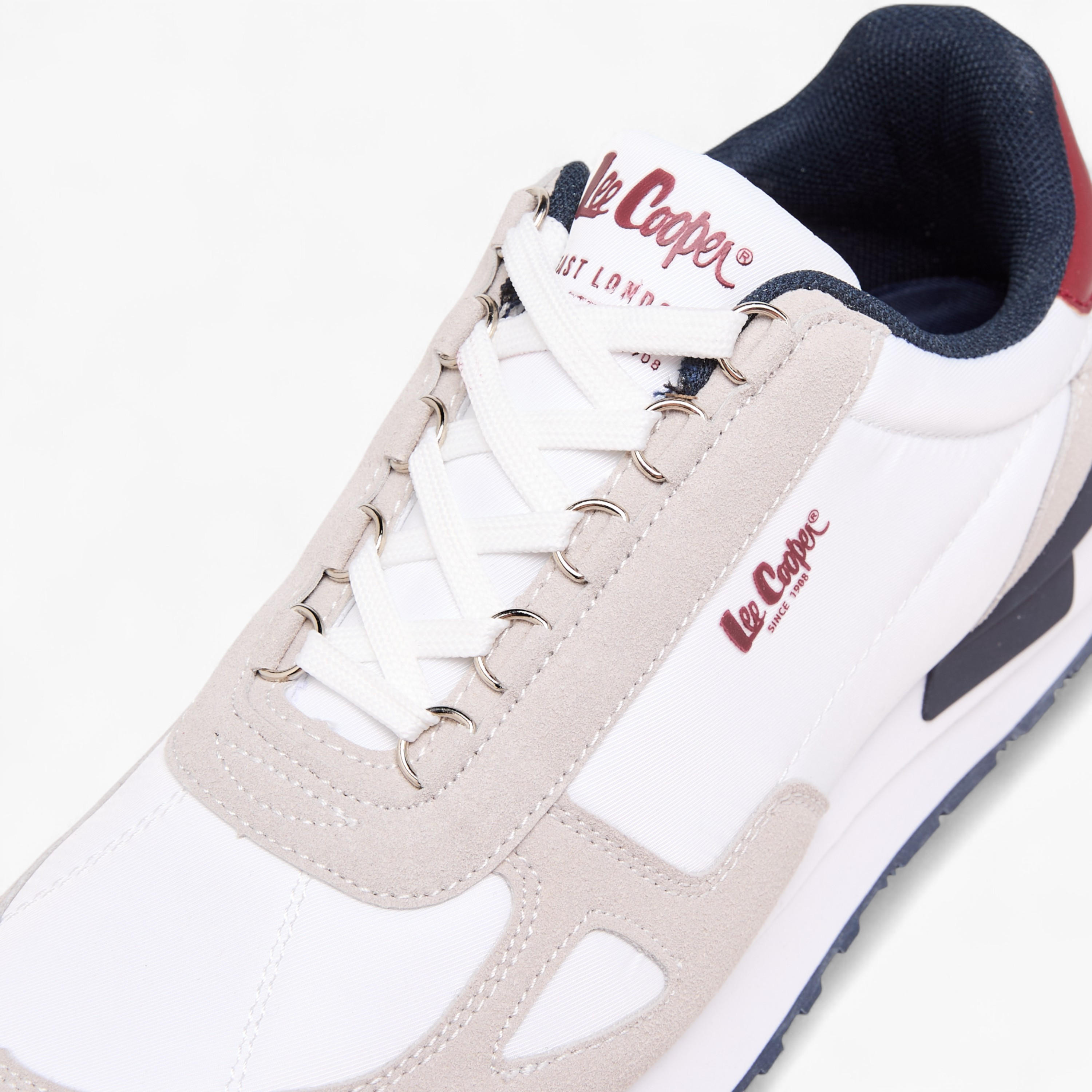 Lee Cooper Women's Panelled Lace-Up Sneakers-women-shoes-sneakers-image-5