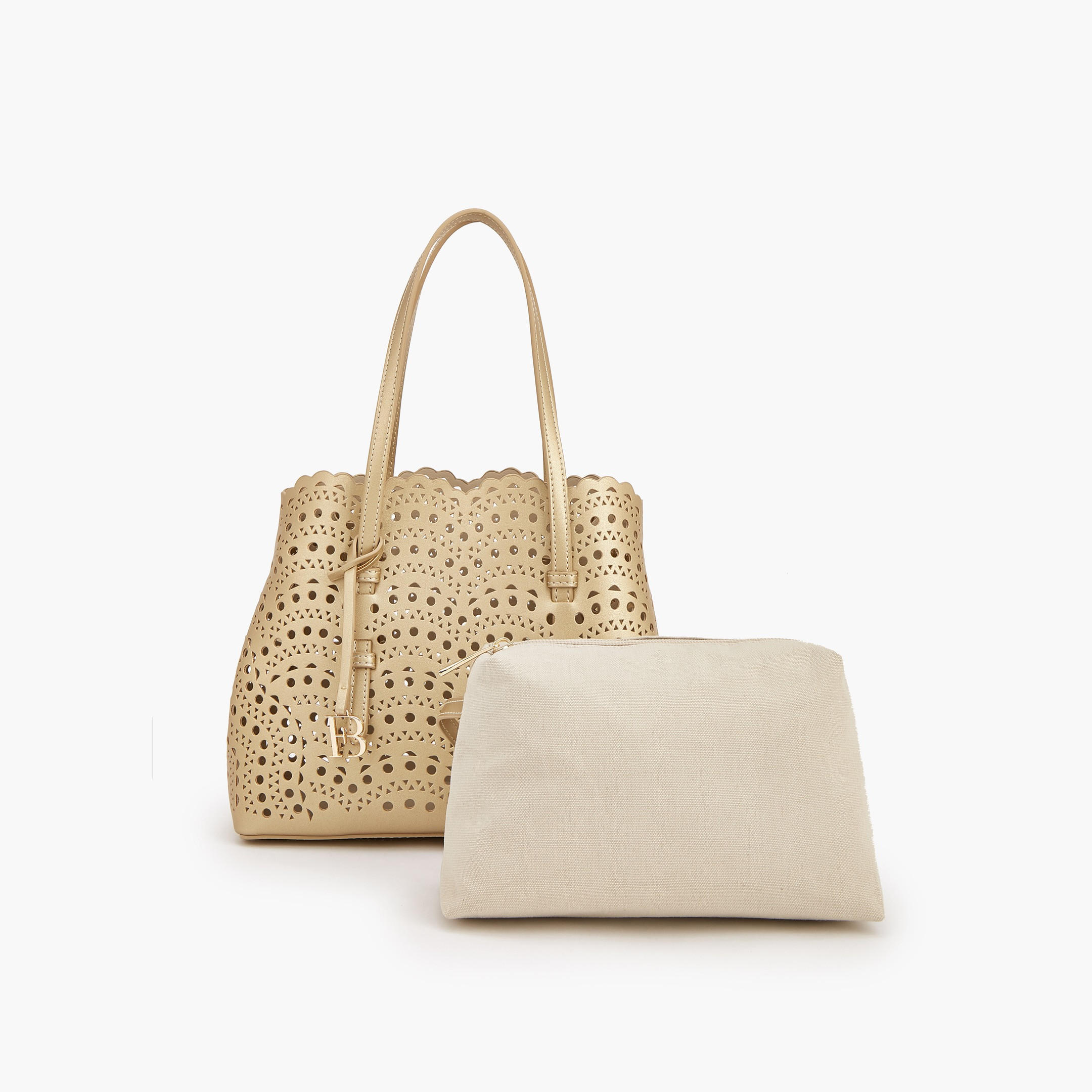 Flora Bella Cutwork Tote Bag with Pouch-women-bagsandwallets-handbags-image-1