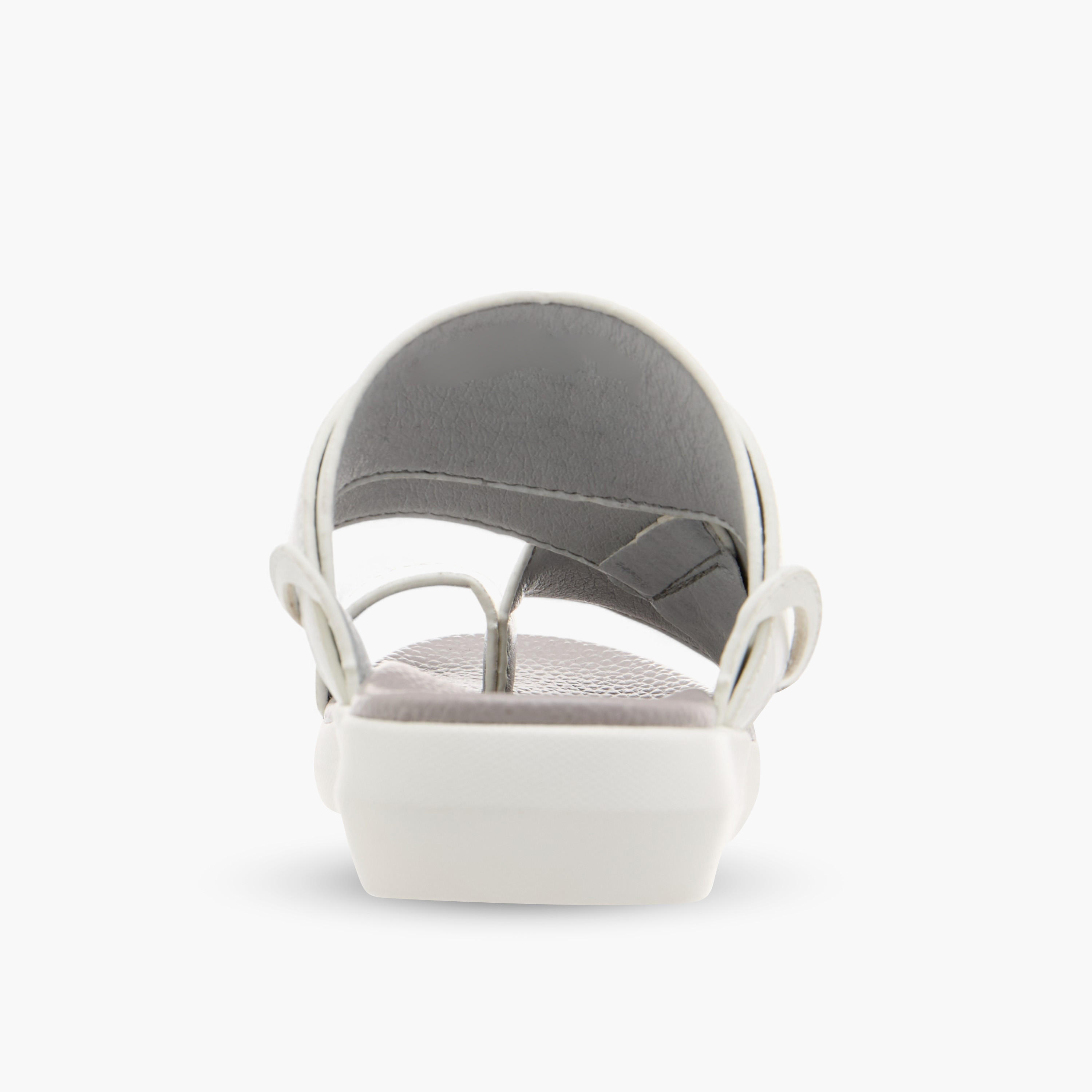 Al Waha Textured Slip-On Arabic Sandals with Toe Loop Detail-boys-shoes-sandals-image-4