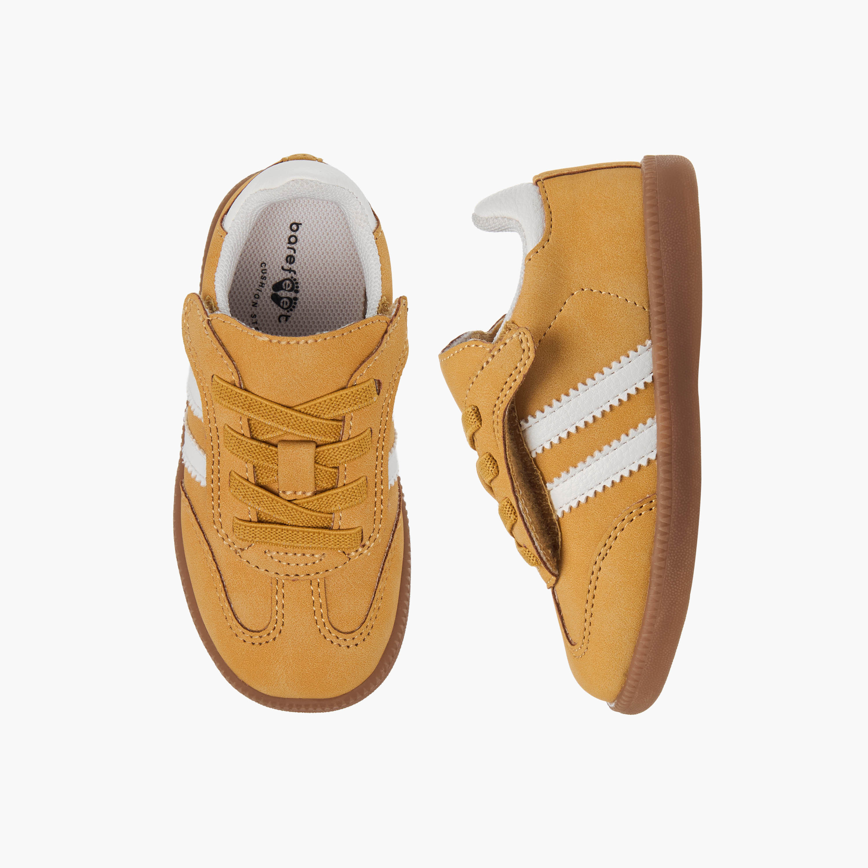 Barefeet Boys Panelled Hook and loop Sneakers-boys-shoes-sneakers-image-1