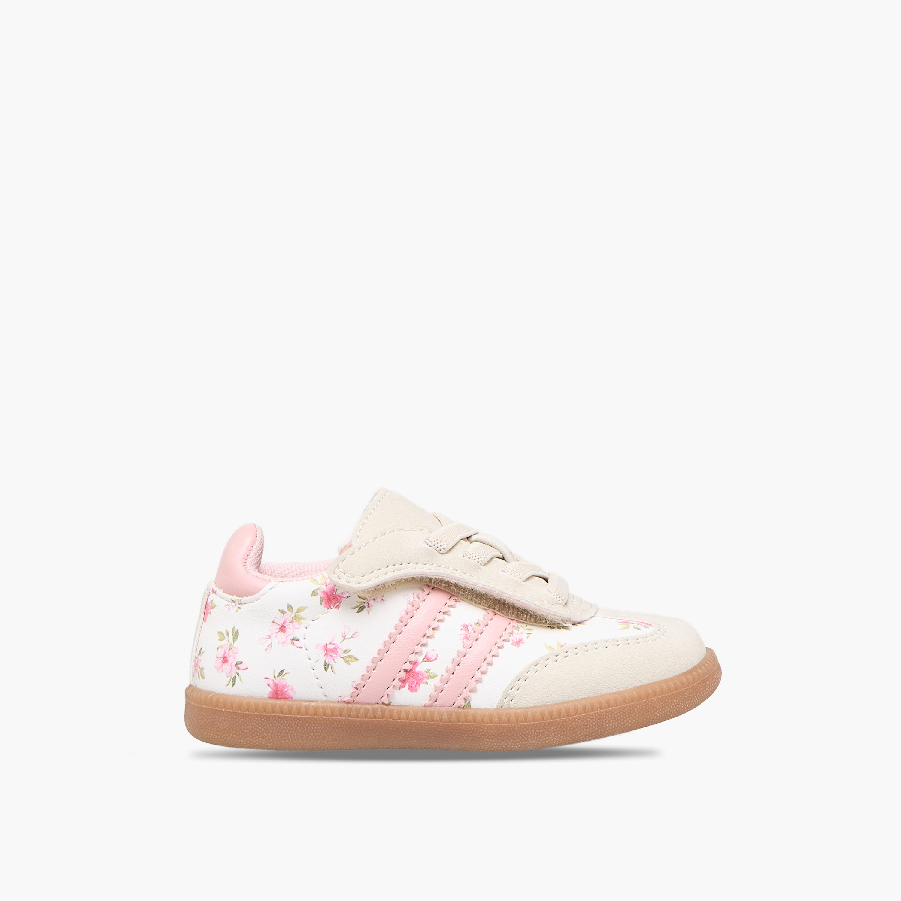 Barefeet Girls Printed Hook & Loop Ankle Sneakers-girls-shoes-sneakers-image-3