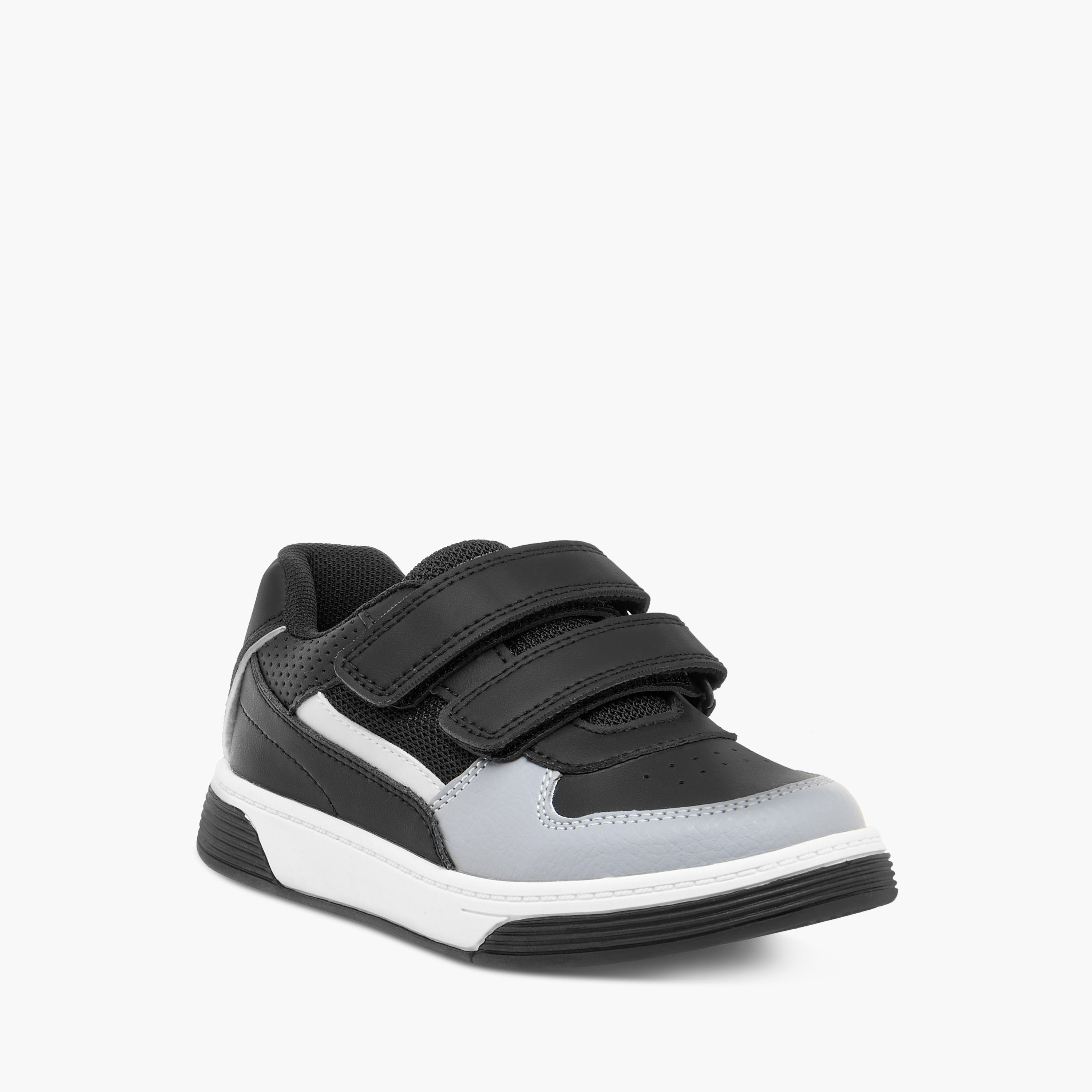 حذاء سنيكرز بشريط إغلاق وألواح من جونيورز-boys-shoes-sneakers-image-2