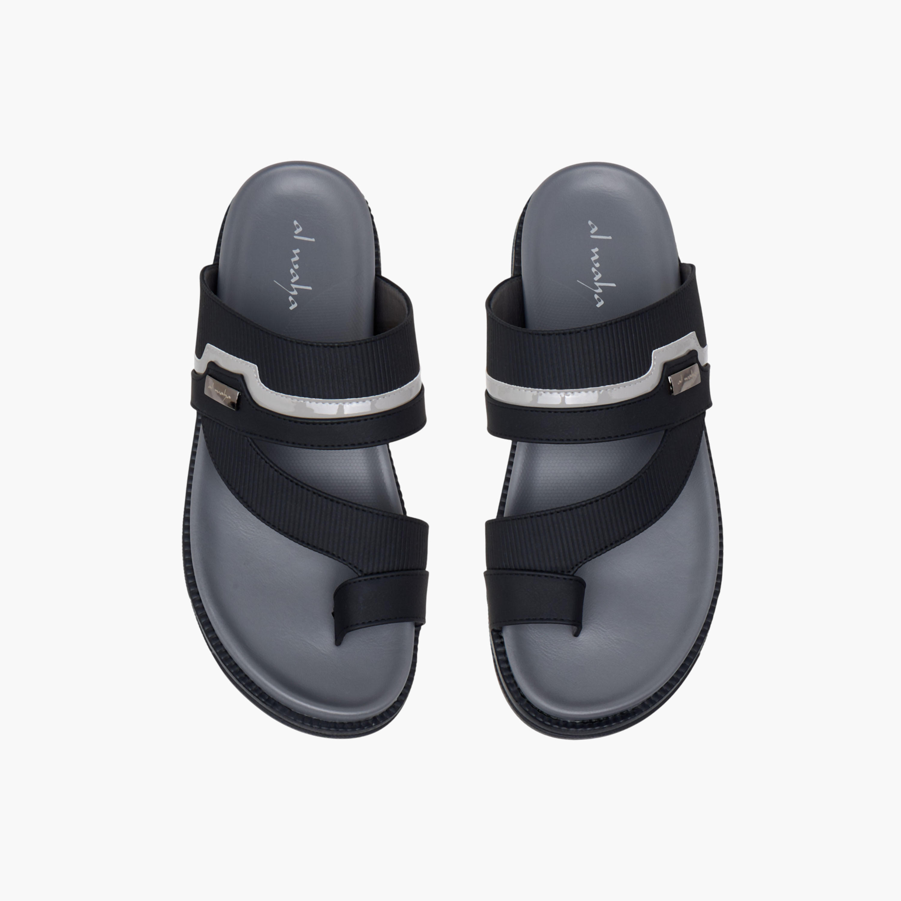 Al Waha Men Slip-On Arabic Sandals-men-shoes-sandals-image-1