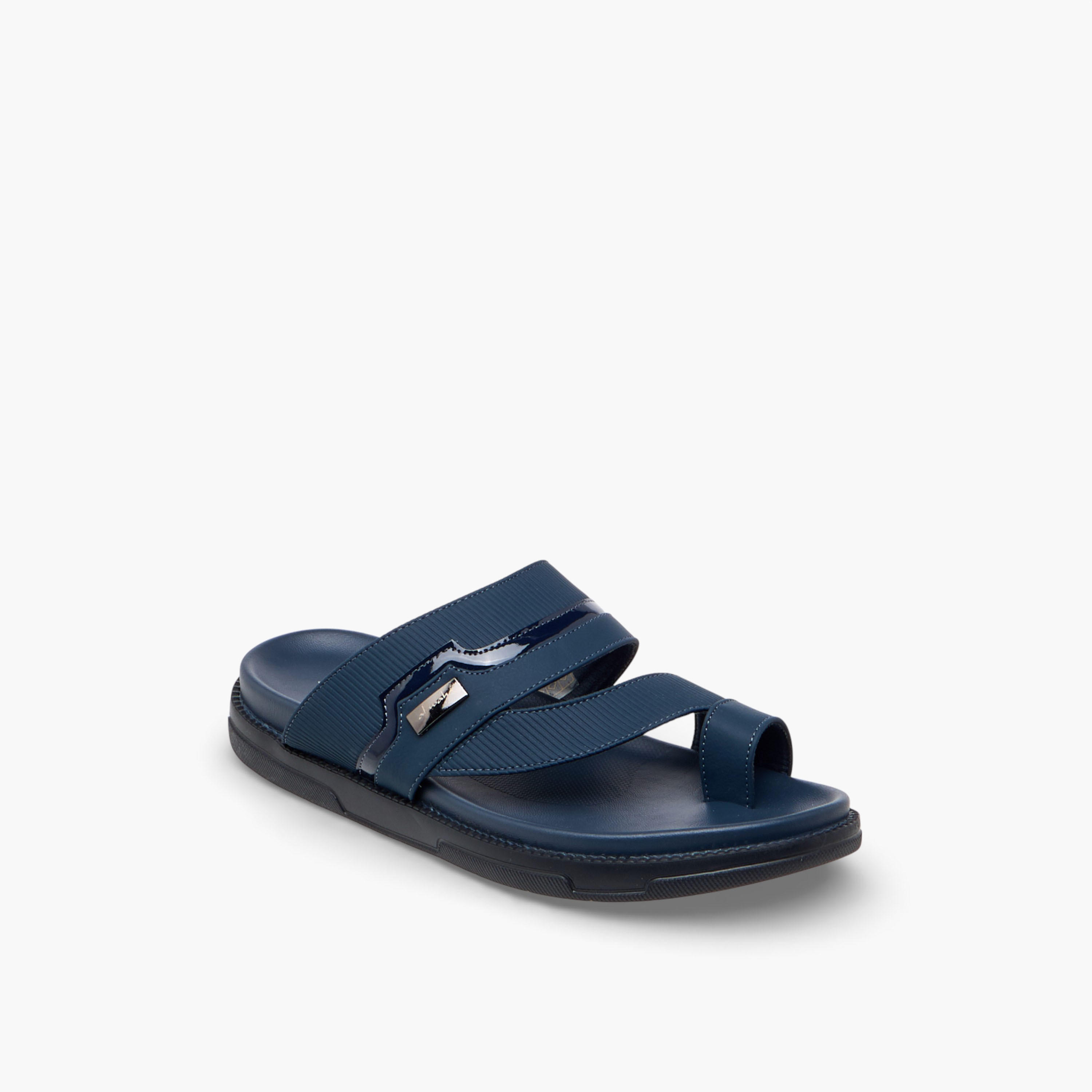 Al Waha Men Slip-On Arabic Sandals-men-shoes-sandals-image-2