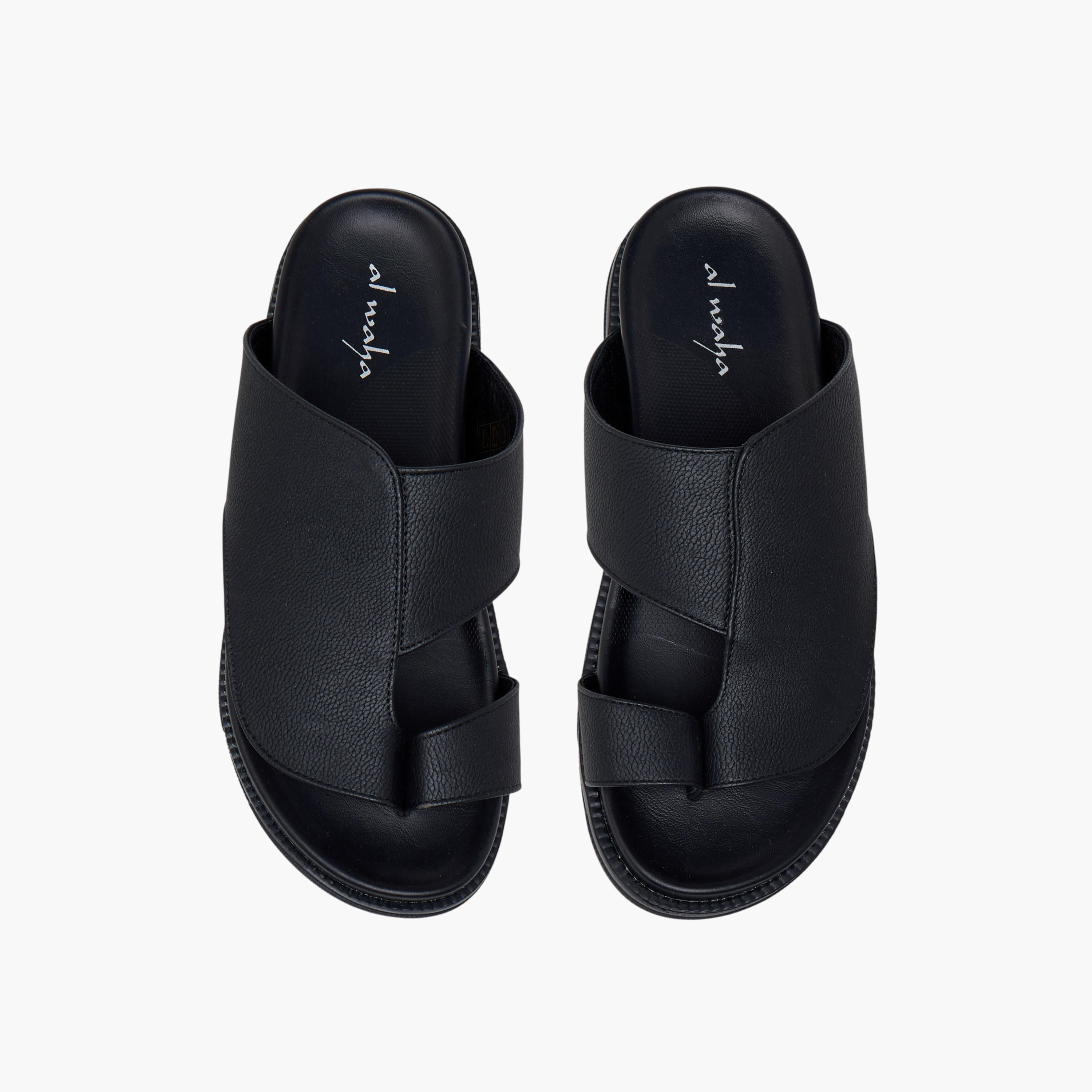 Al Waha Men Slip-On Arabic Sandals-men-shoes-sandals-image-1