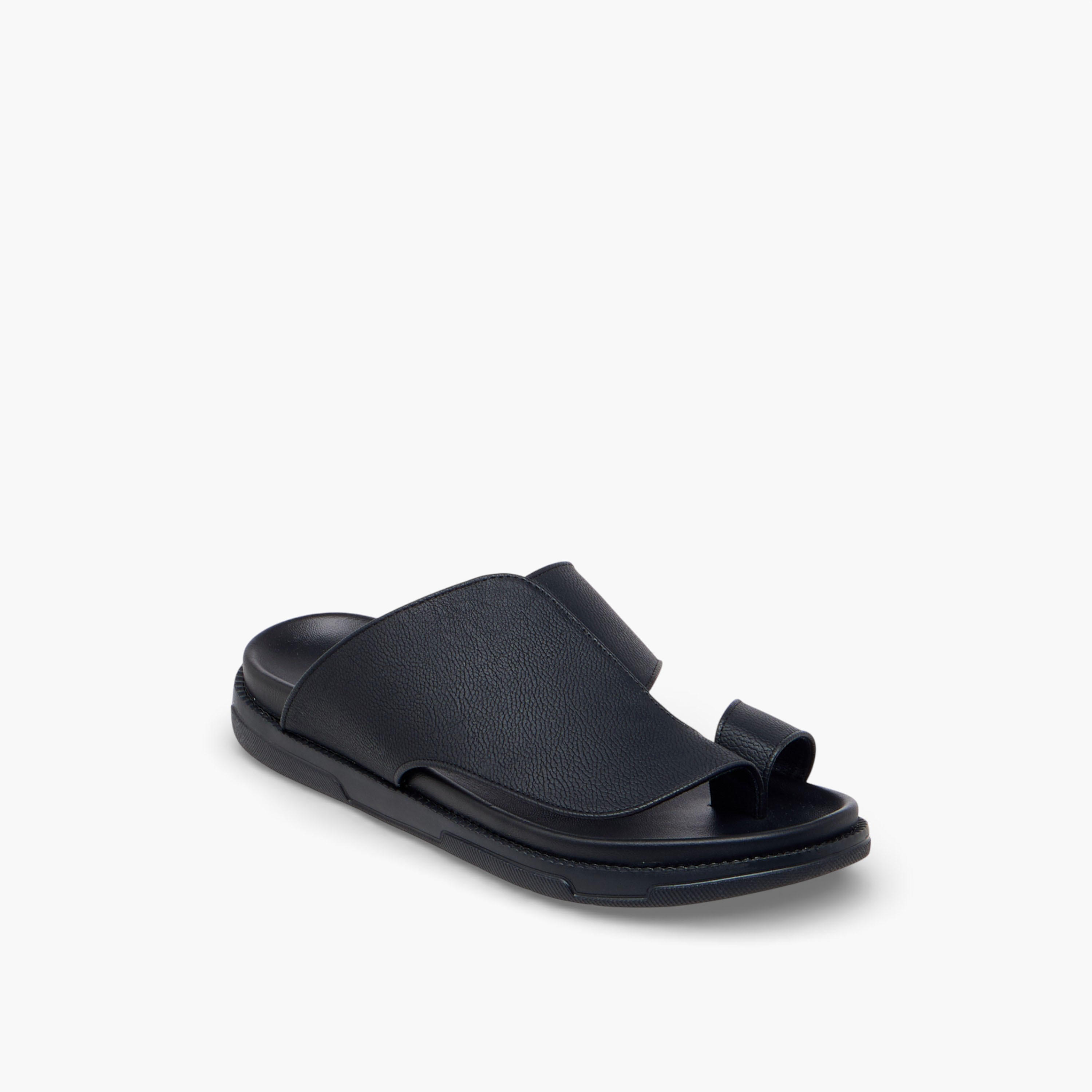 Al Waha Men Slip-On Arabic Sandals-men-shoes-sandals-image-2