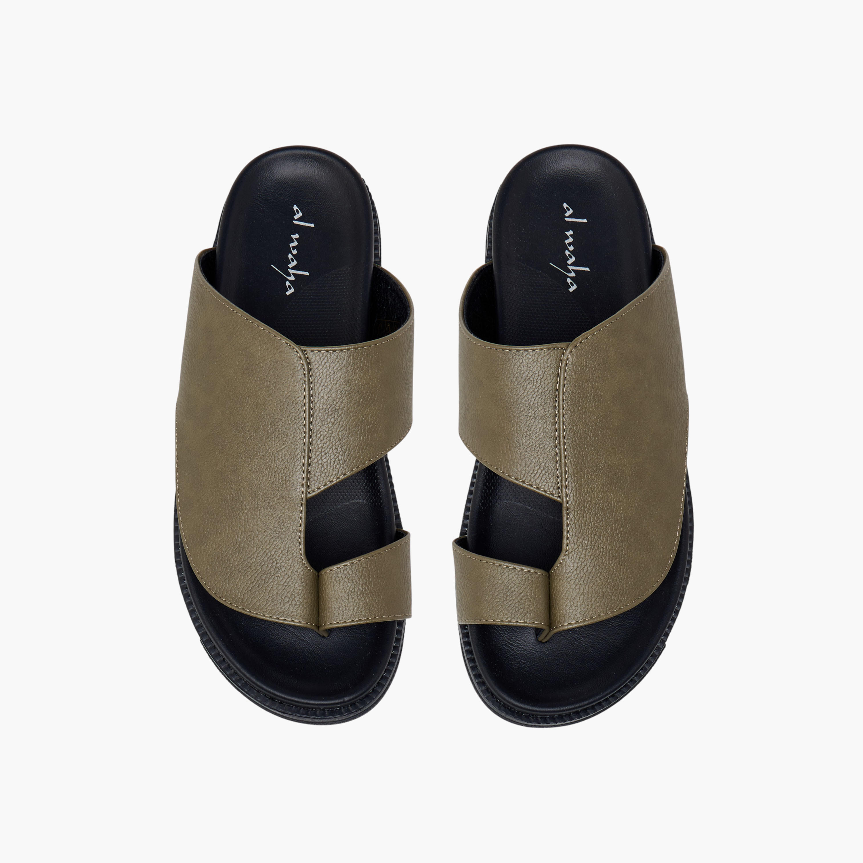 Al Waha Men Slip-On Arabic Sandals-men-shoes-sandals-image-1