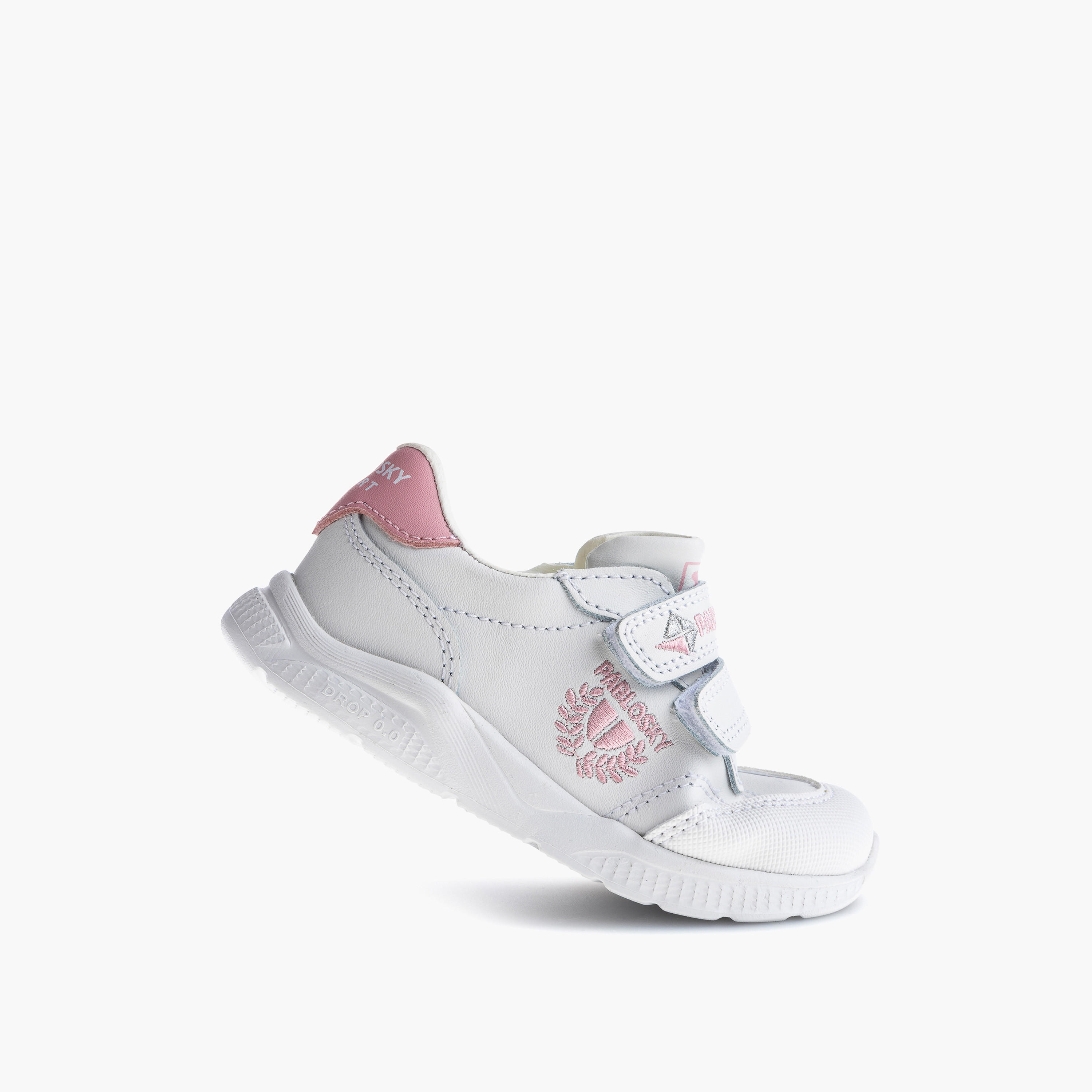 حذاء مدرسي بشريط إغلاق لاصق وطبعات شعار للبنات من بابلوسكي - 203907-girls-shoes-maryjanes-image-5