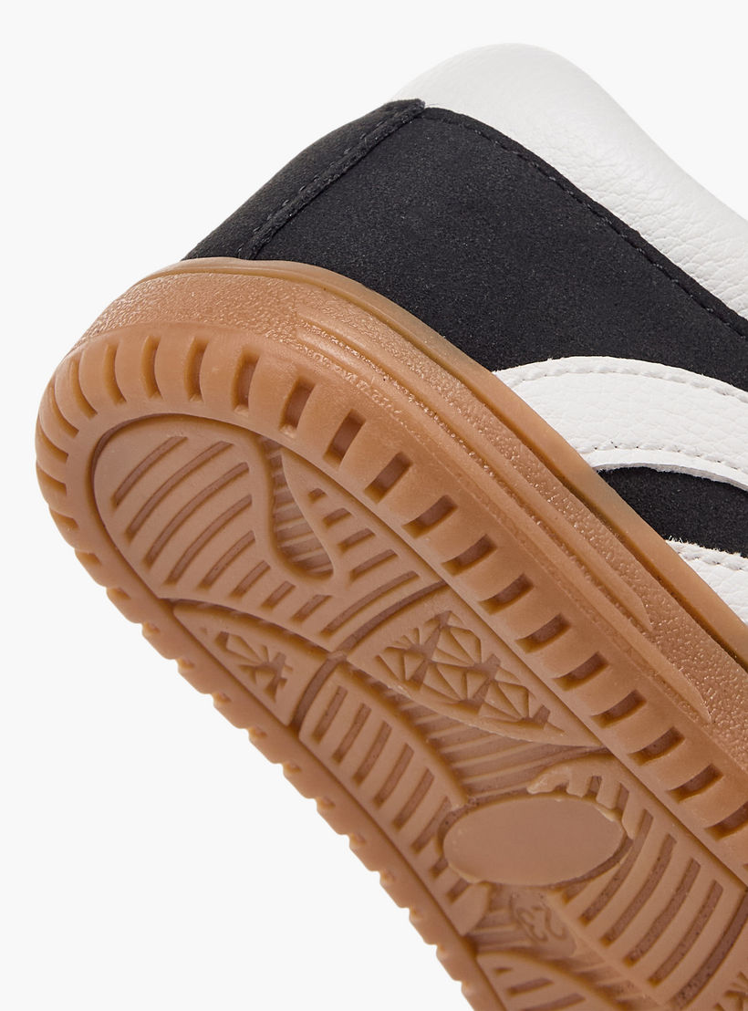 Barefeet Boys Panelled Hook & Loop Ankle Sneakers-boys-shoes-sneakers-image-8