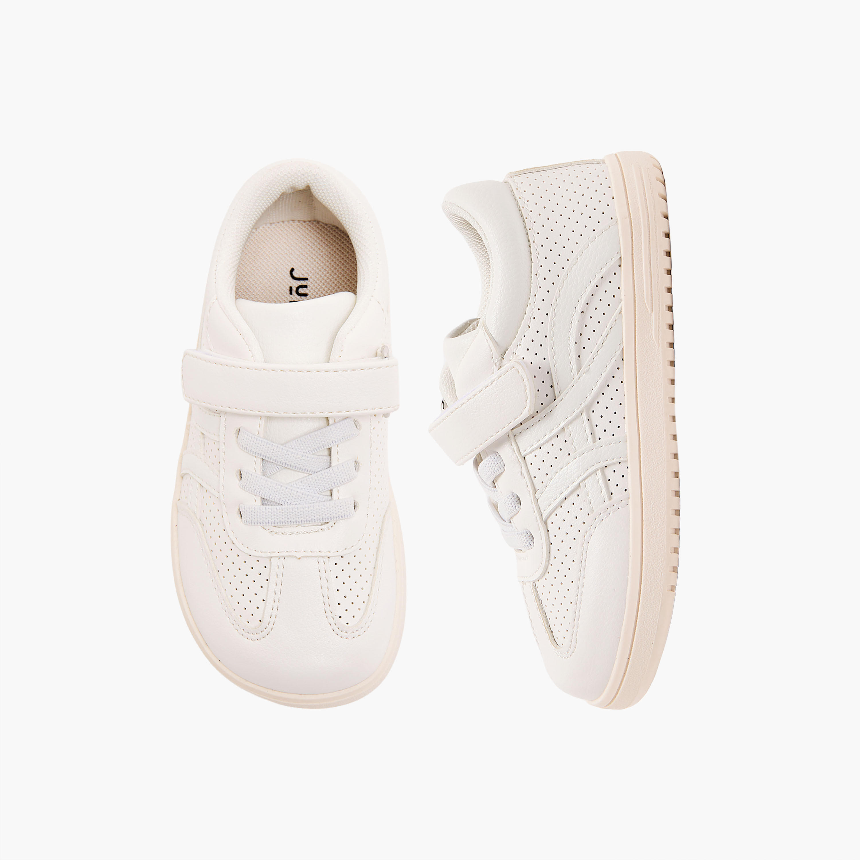Juniors Girls Hook & Loop Ankle Sneakers-girls-shoes-sneakers-image-1