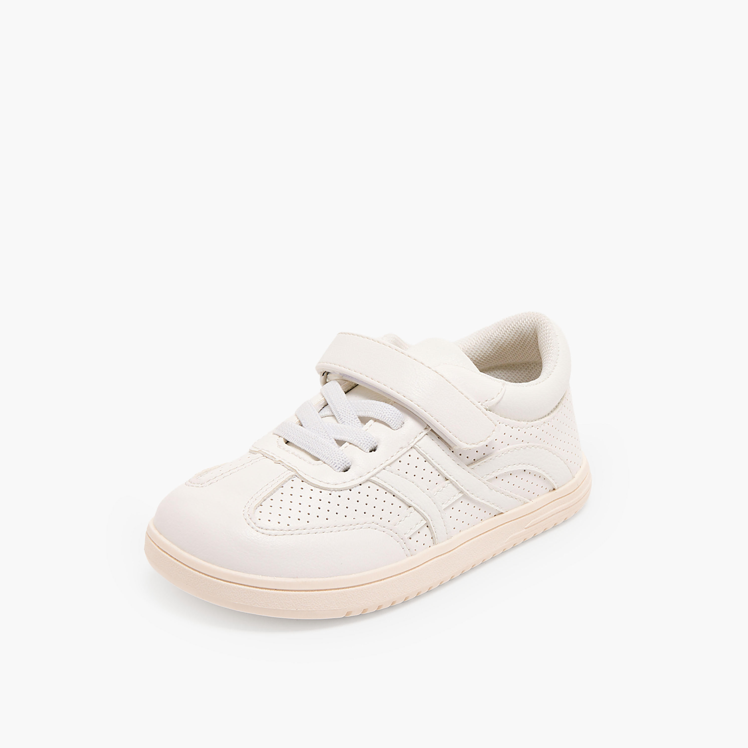 Juniors Girls Hook & Loop Ankle Sneakers-girls-shoes-sneakers-image-4