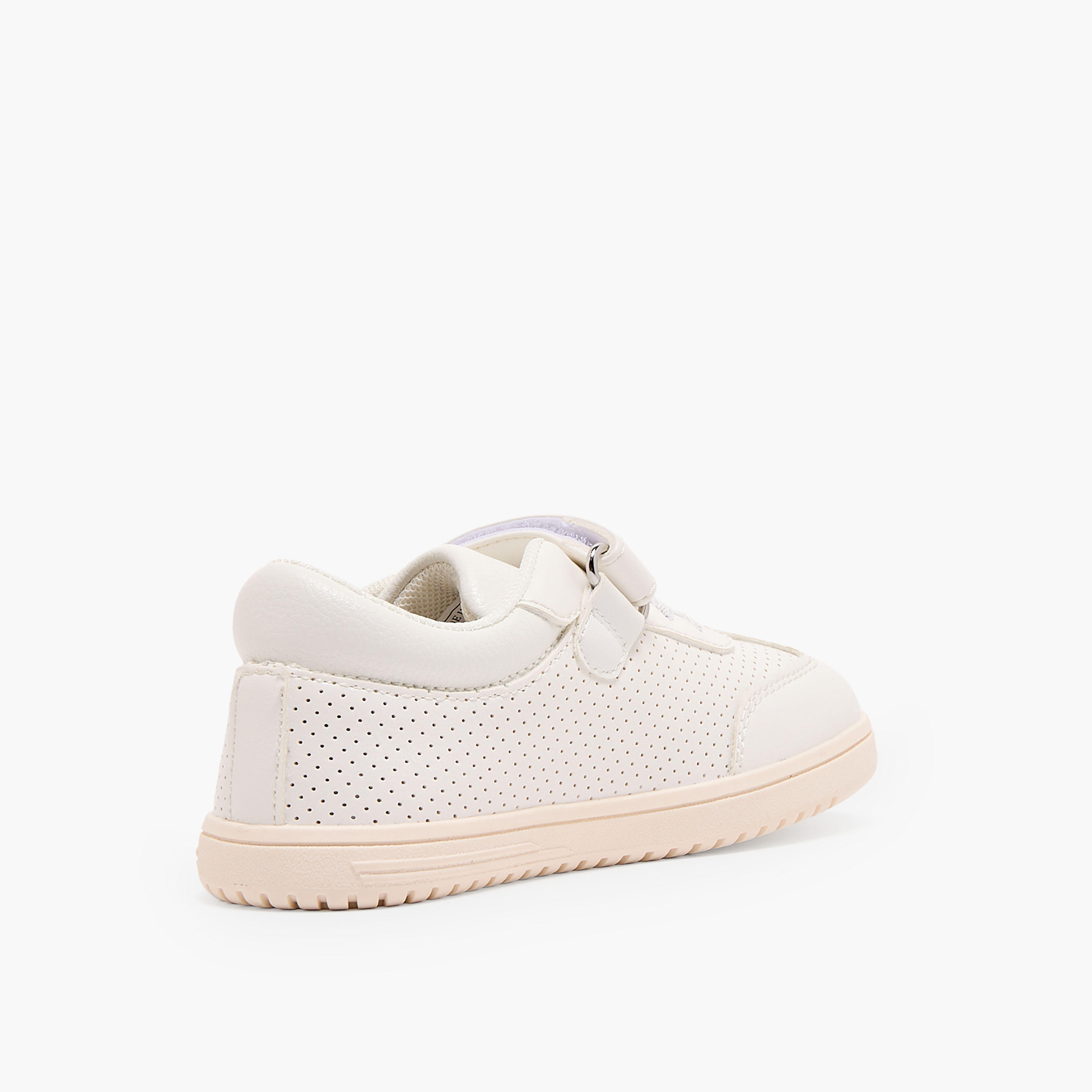 Juniors Girls Hook & Loop Ankle Sneakers-girls-shoes-sneakers-image-6